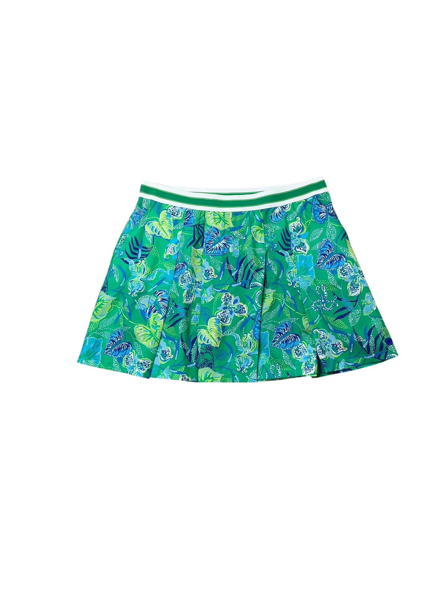 Lilly Pulitzer Silvana Skort - Botanical Green In A Flutter  - Size M