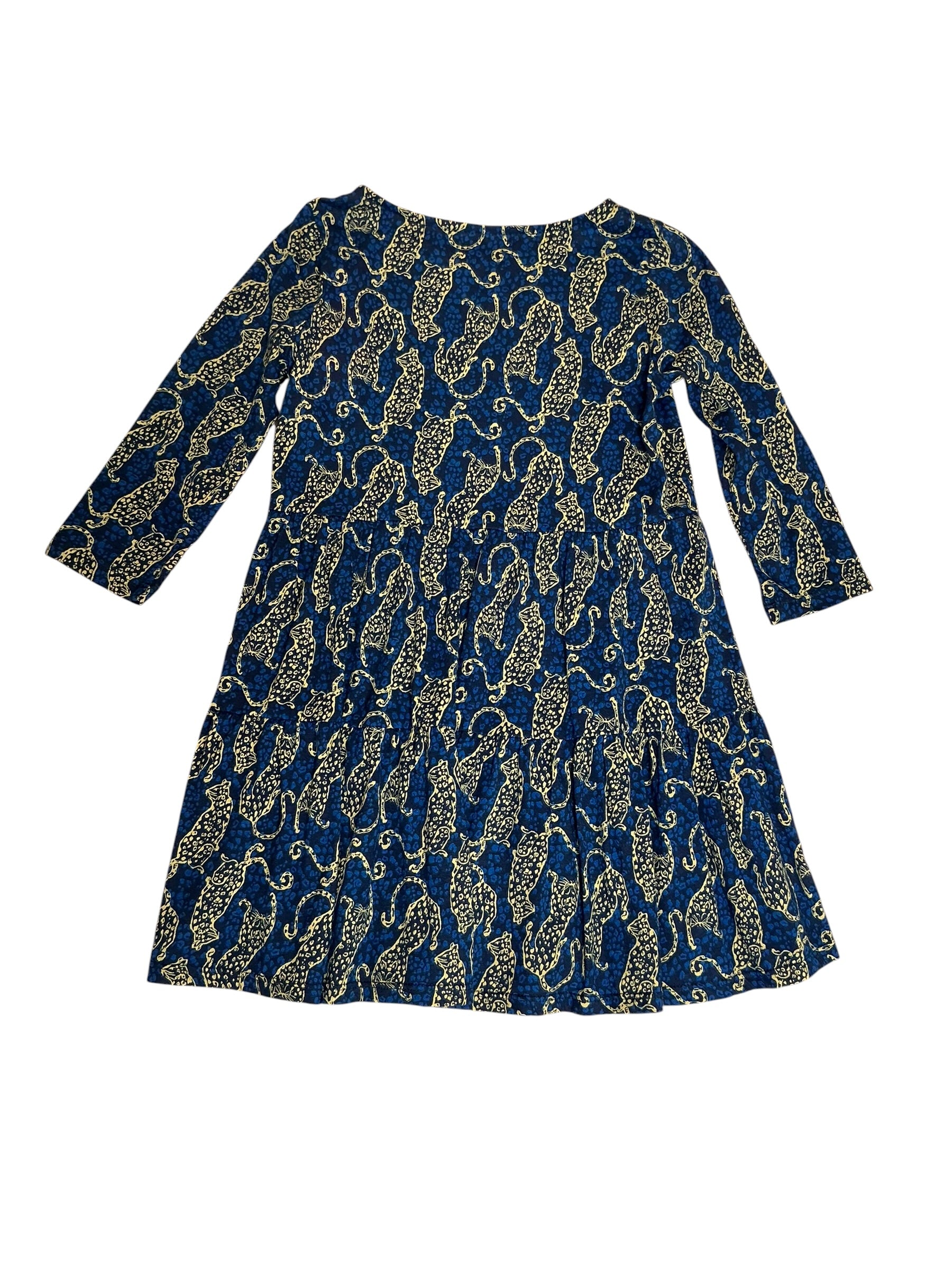 Lilly Pulitzer NWT Girls Mini Geanna Dress Low Tide Navy Easy To Spot - Size M