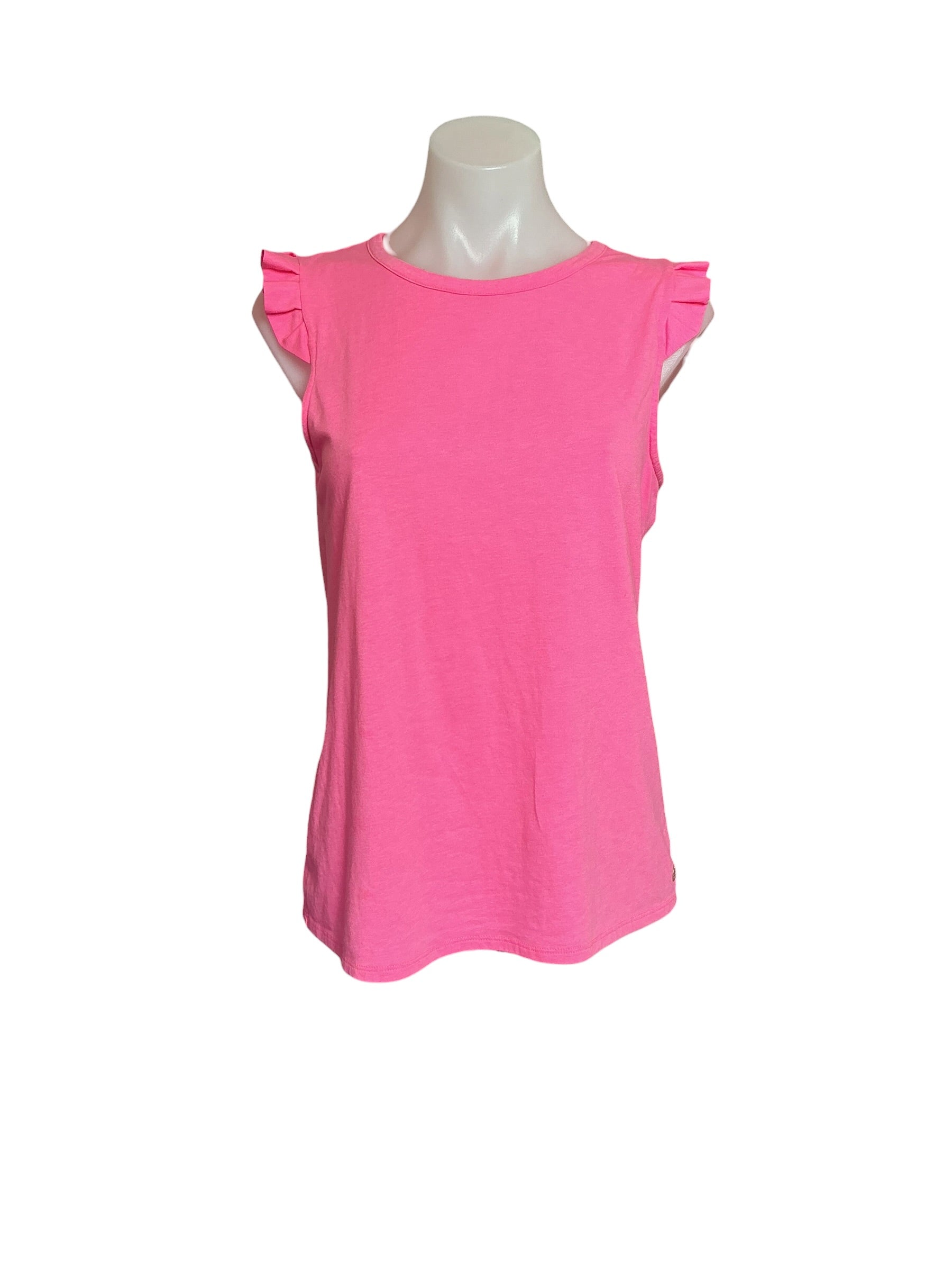 Lilly Pulitzer Luxletic Braxton Tank Top - Pink Isle - Size S