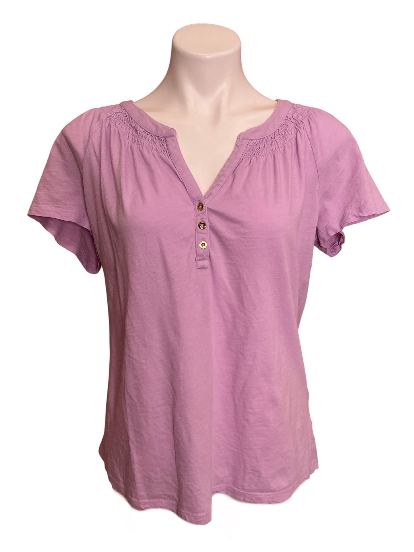 Lilly Pulitzer Essie Knit Top Purple Iris - Size L