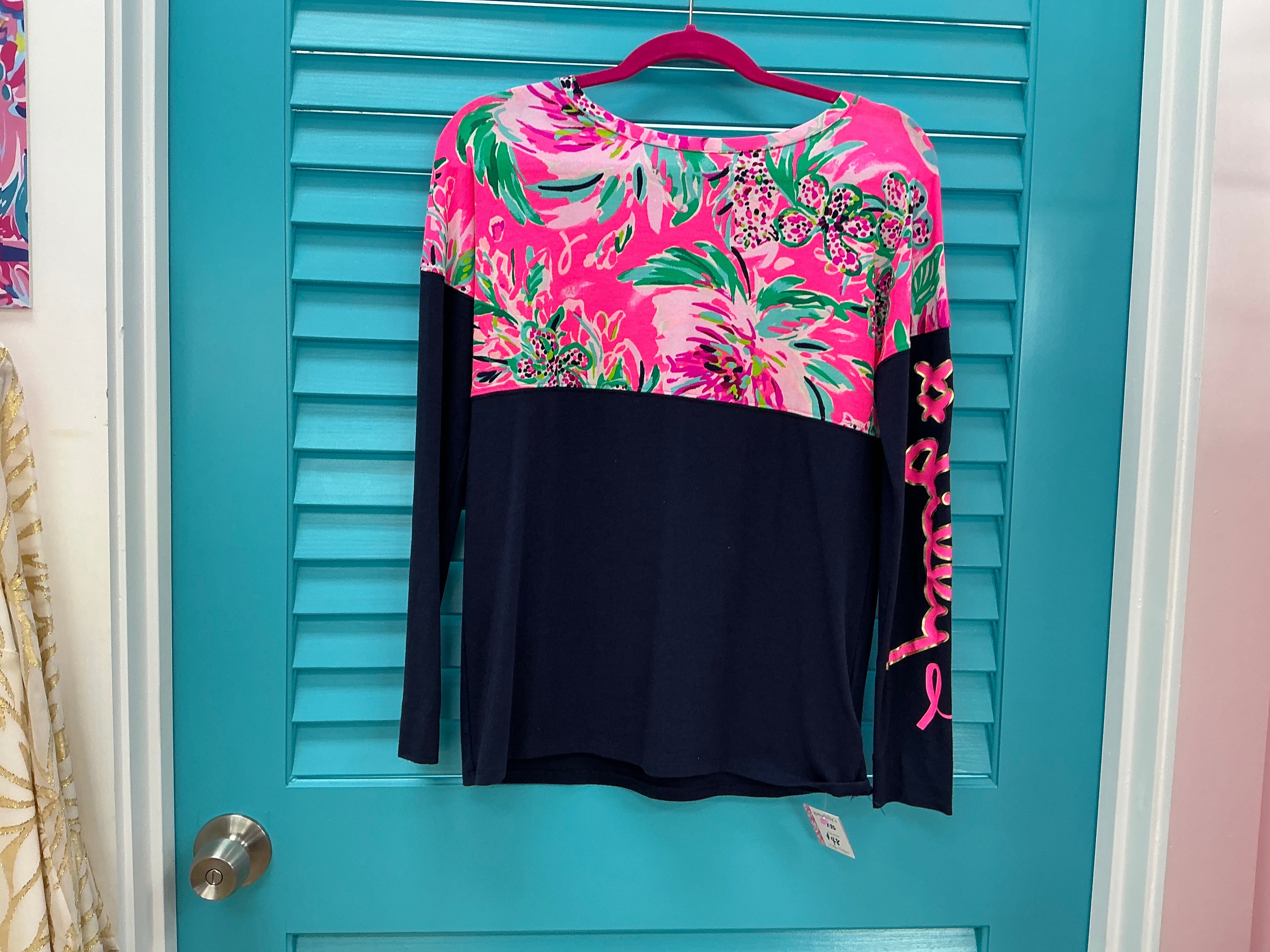 Lilly Pulitzer Long Sleeve Top - Size XXS