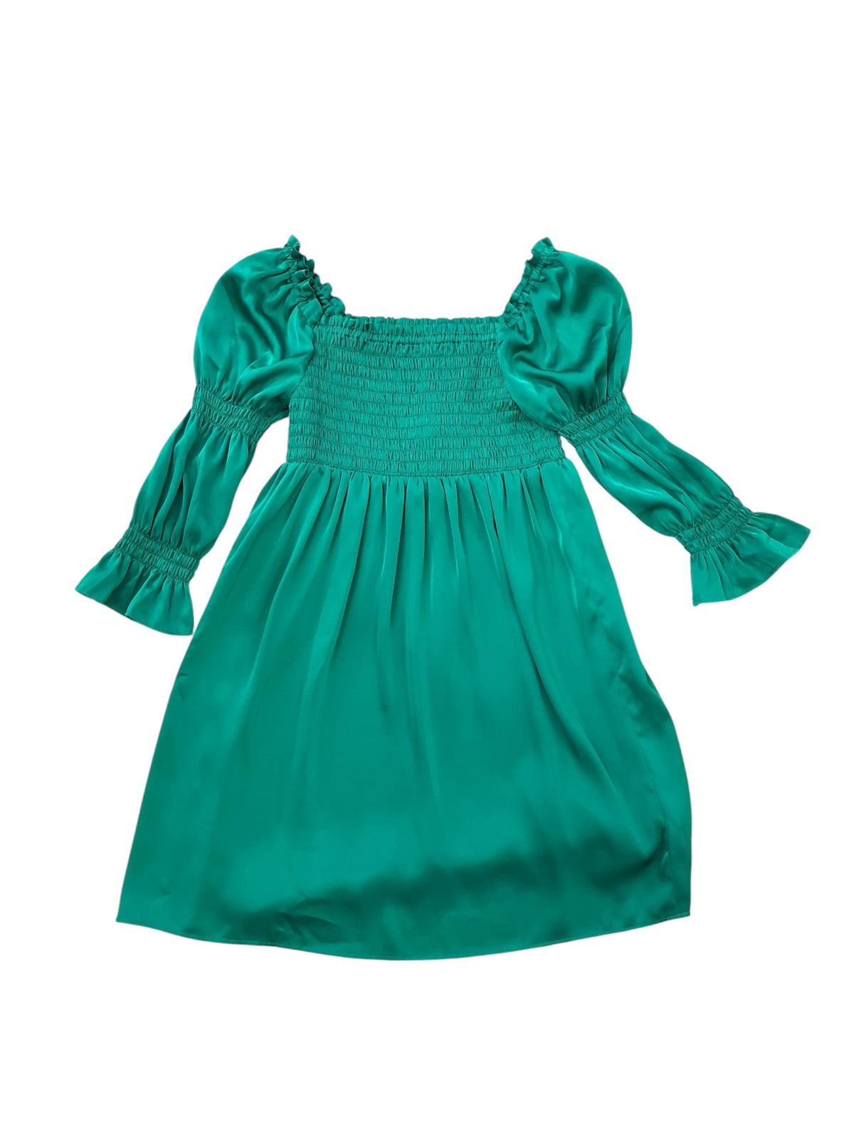 Lilly Pulitzer Girls Mini Beyonca Dress Fiddle Leaf Green - Size L (8-10)