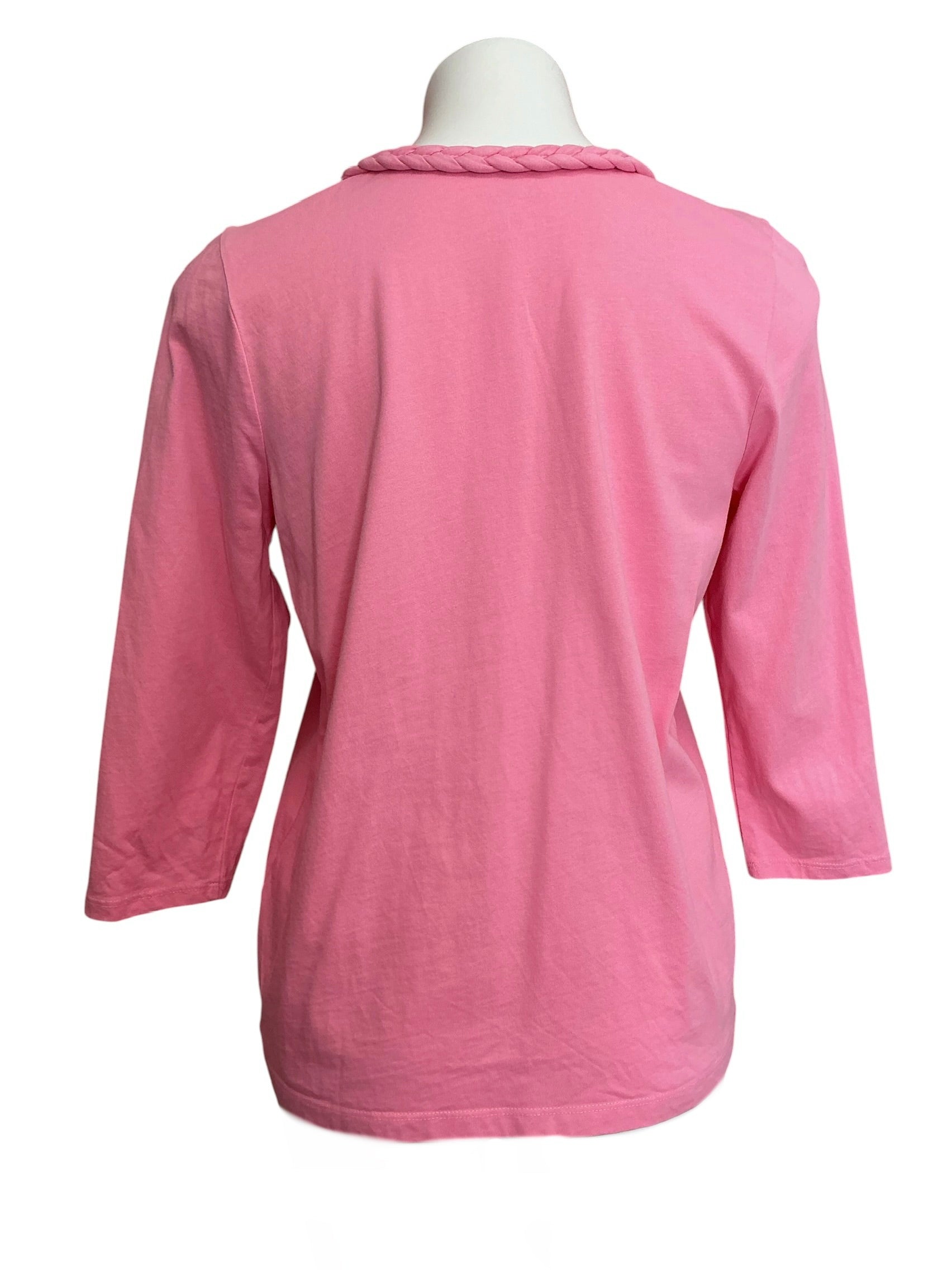 Lilly Pulitzer Paulson Knit Top Rousseau Pink - Size M