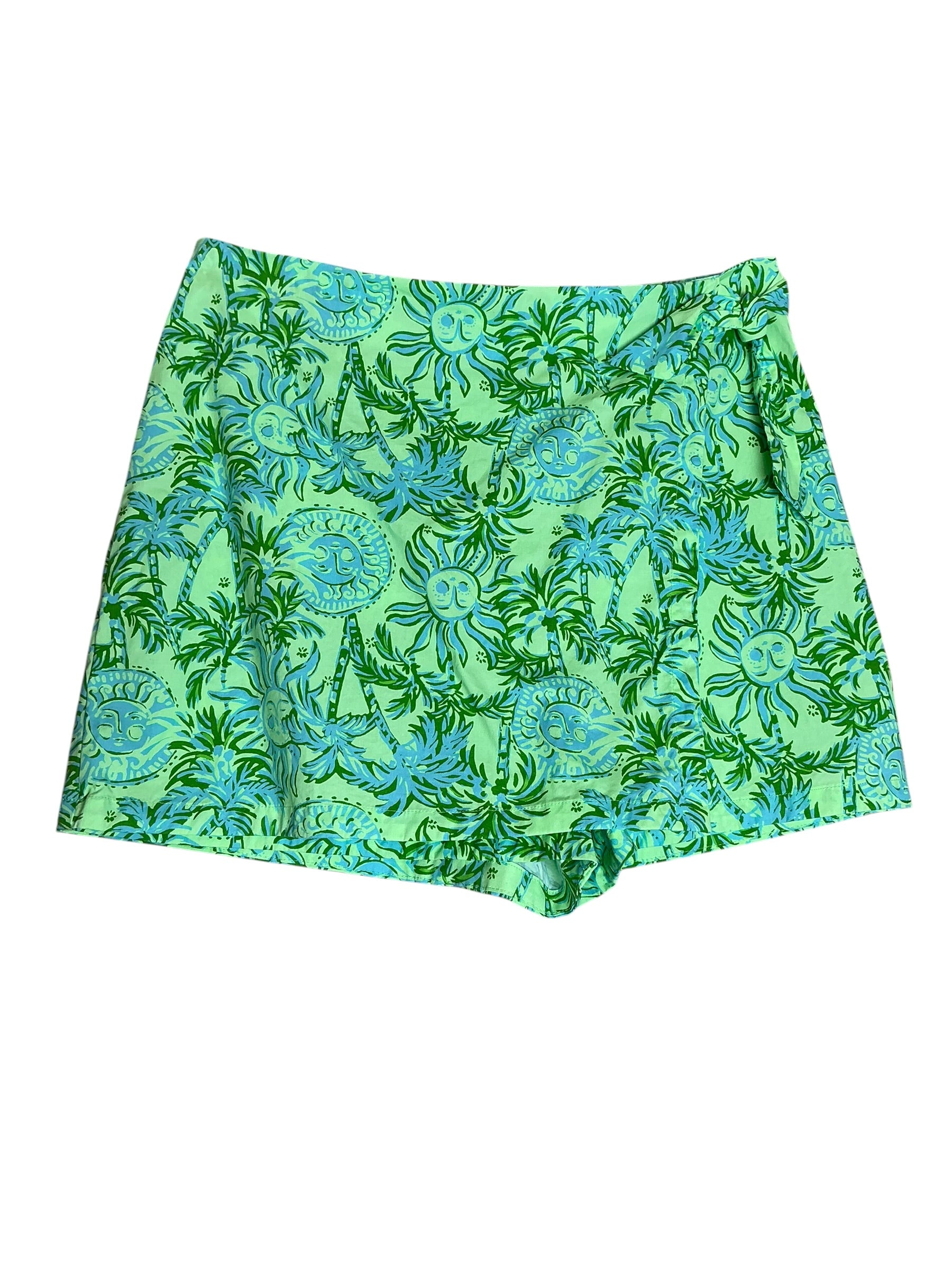 Lilly Pulitzer Alysia Skort Cool Mint Catchin Rays - Size 14