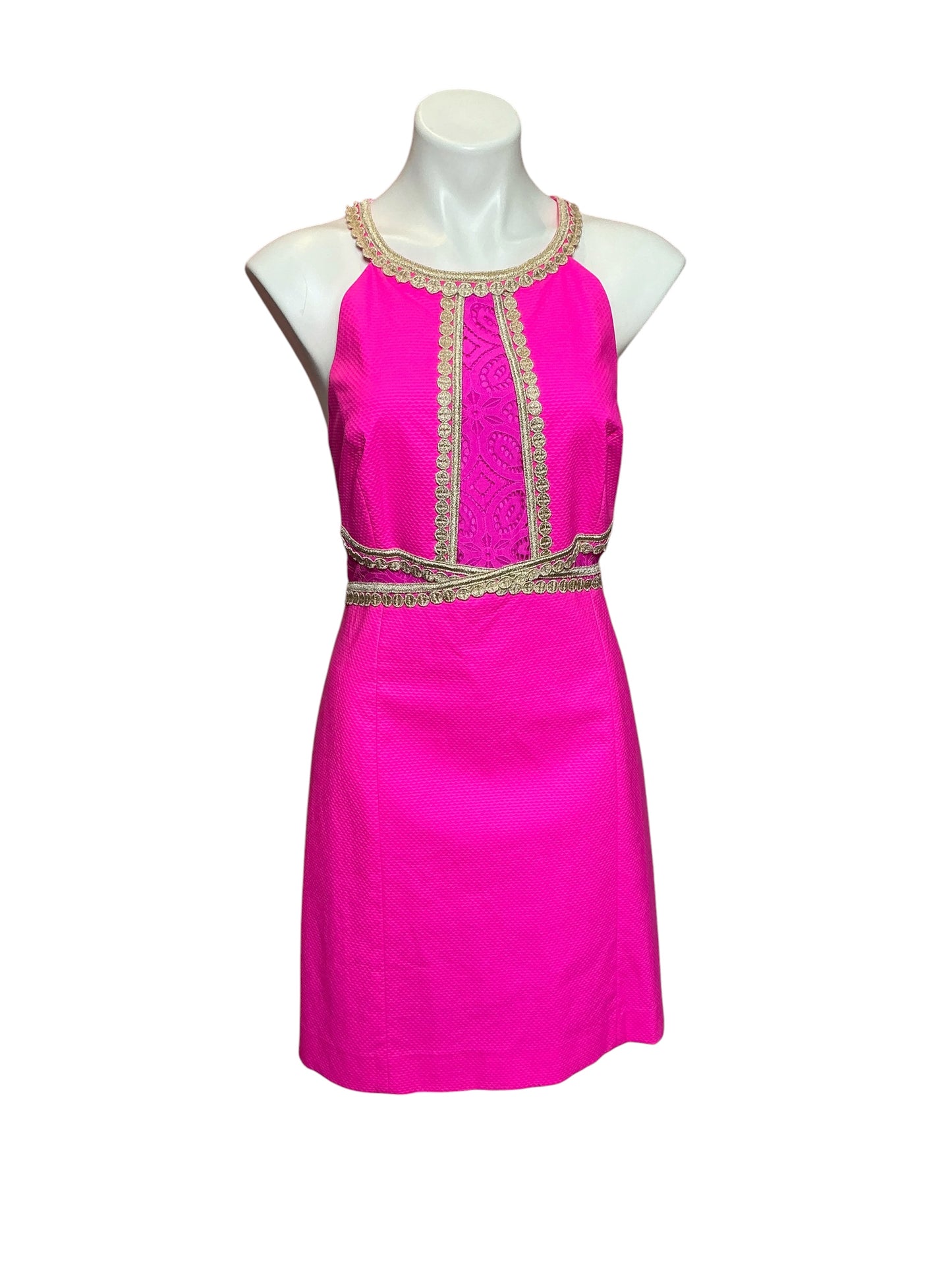 Lilly Pulitzer NWT Layne Stretch Shift Mandevilla Pink - Size 14