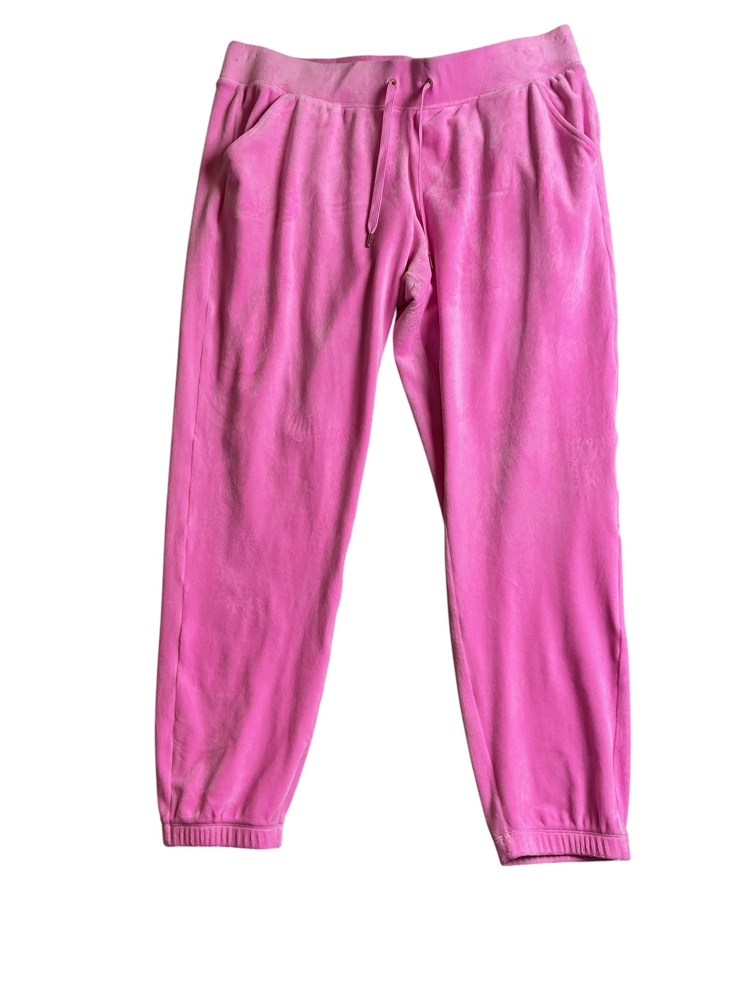 Lilly Pulitzer Mallie Velour Joggers - Lilac Rose - Size XL