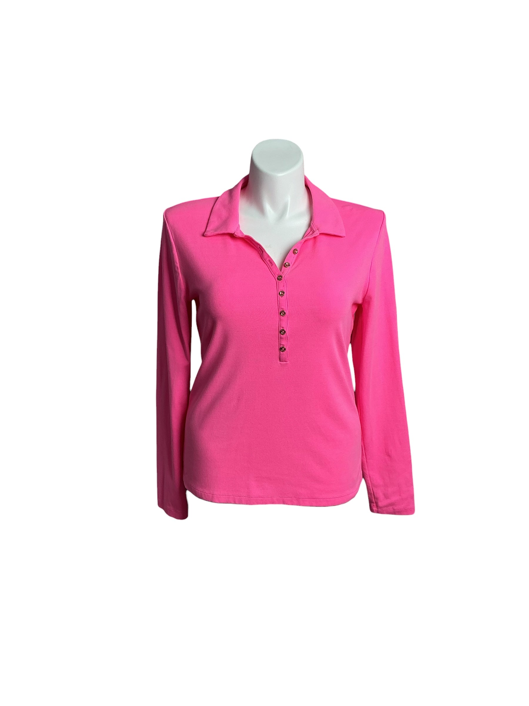 Lilly Pulitzer- Reema Long Top Pink Isle Size XL