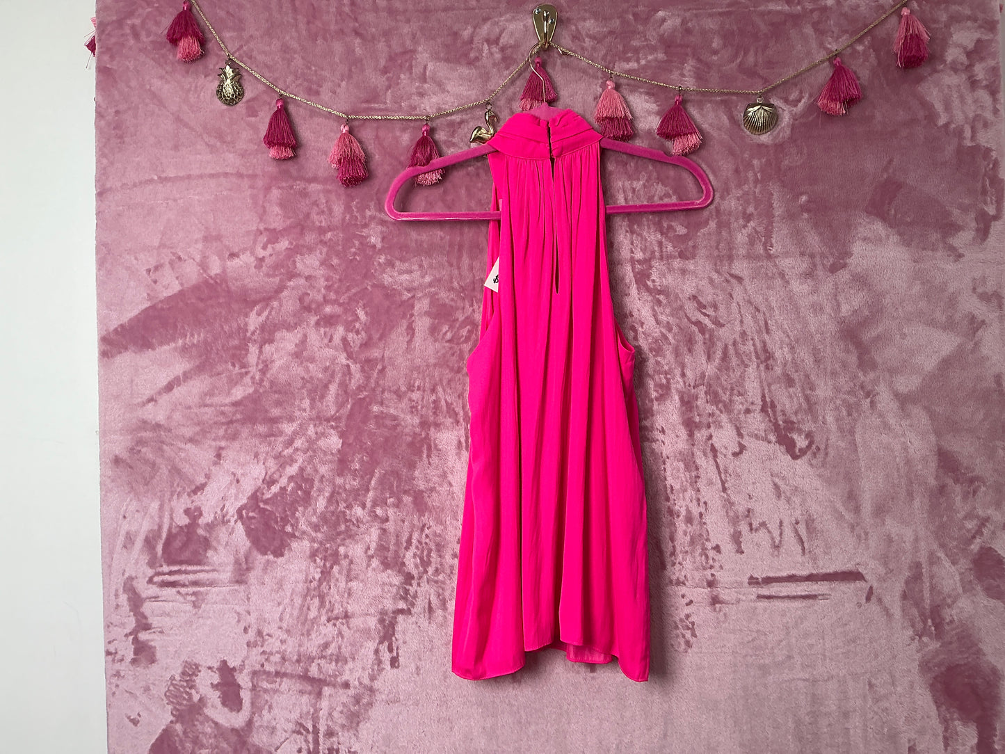 Lilly Pulitzer NWT Kristine Top Pink Tango - Size M