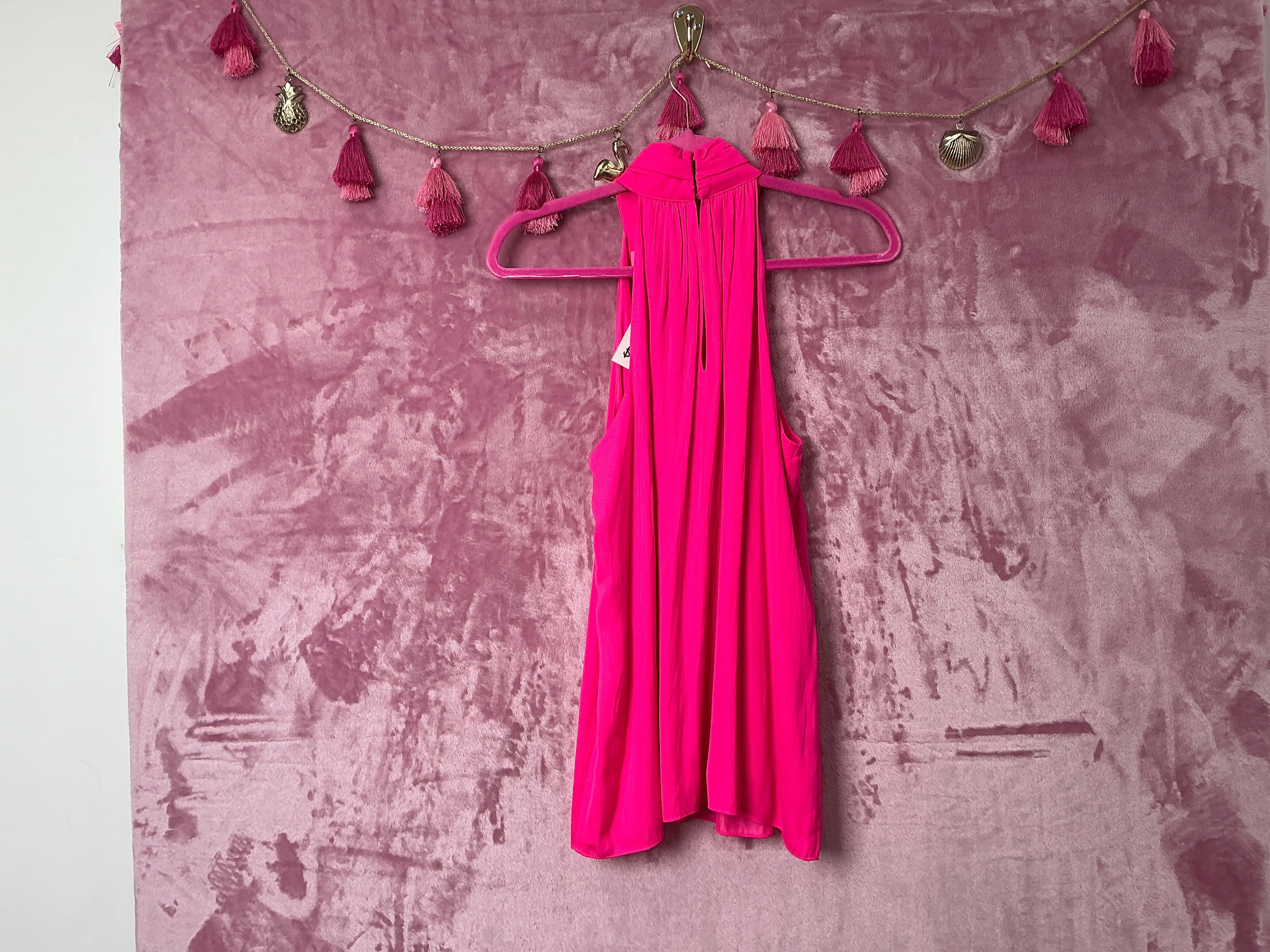 Lilly Pulitzer NWT Kristine Top Pink Tango - Size M