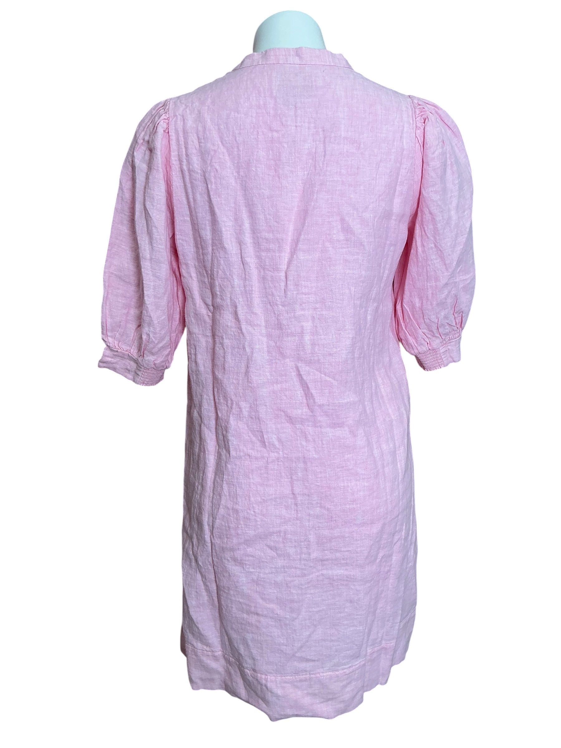 Lilly Pulitzer NWT Mialeigh Elbow Sleeve Dress Conch Shell Pink X Resort White - Size 2