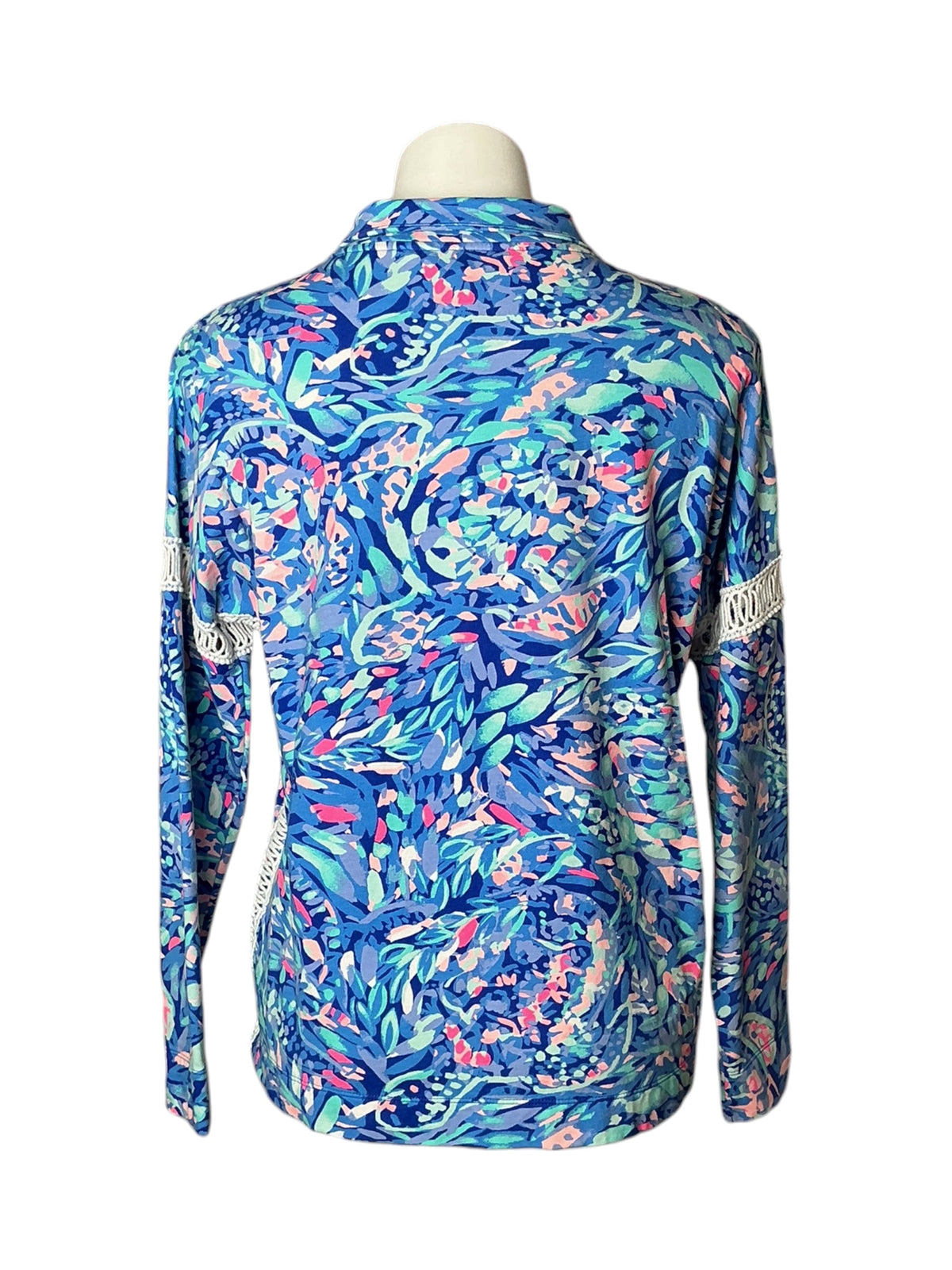Lilly Pulitzer Jonah Popover Mermaid Cove - Size M