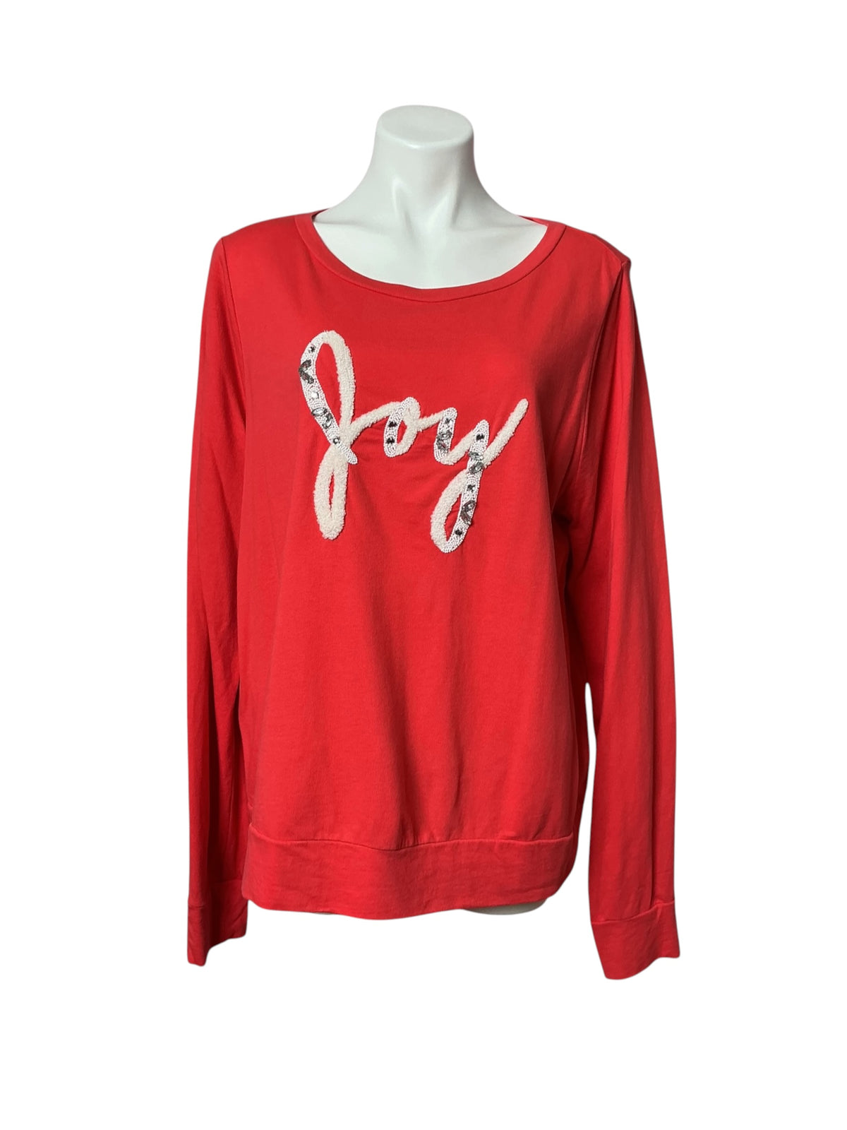 Lilly Pulitzer- Rami Sweatshirt Mizner Red Coconut Joy - Size XL