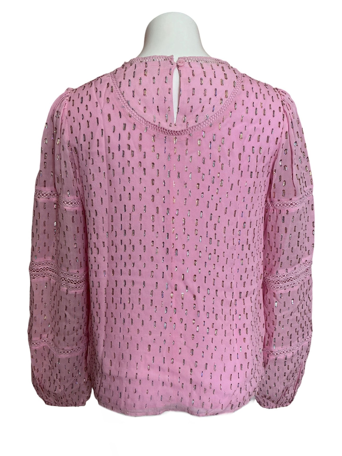 Lilly Pulitzer Briley Top Calla Lilly Pink - Size S