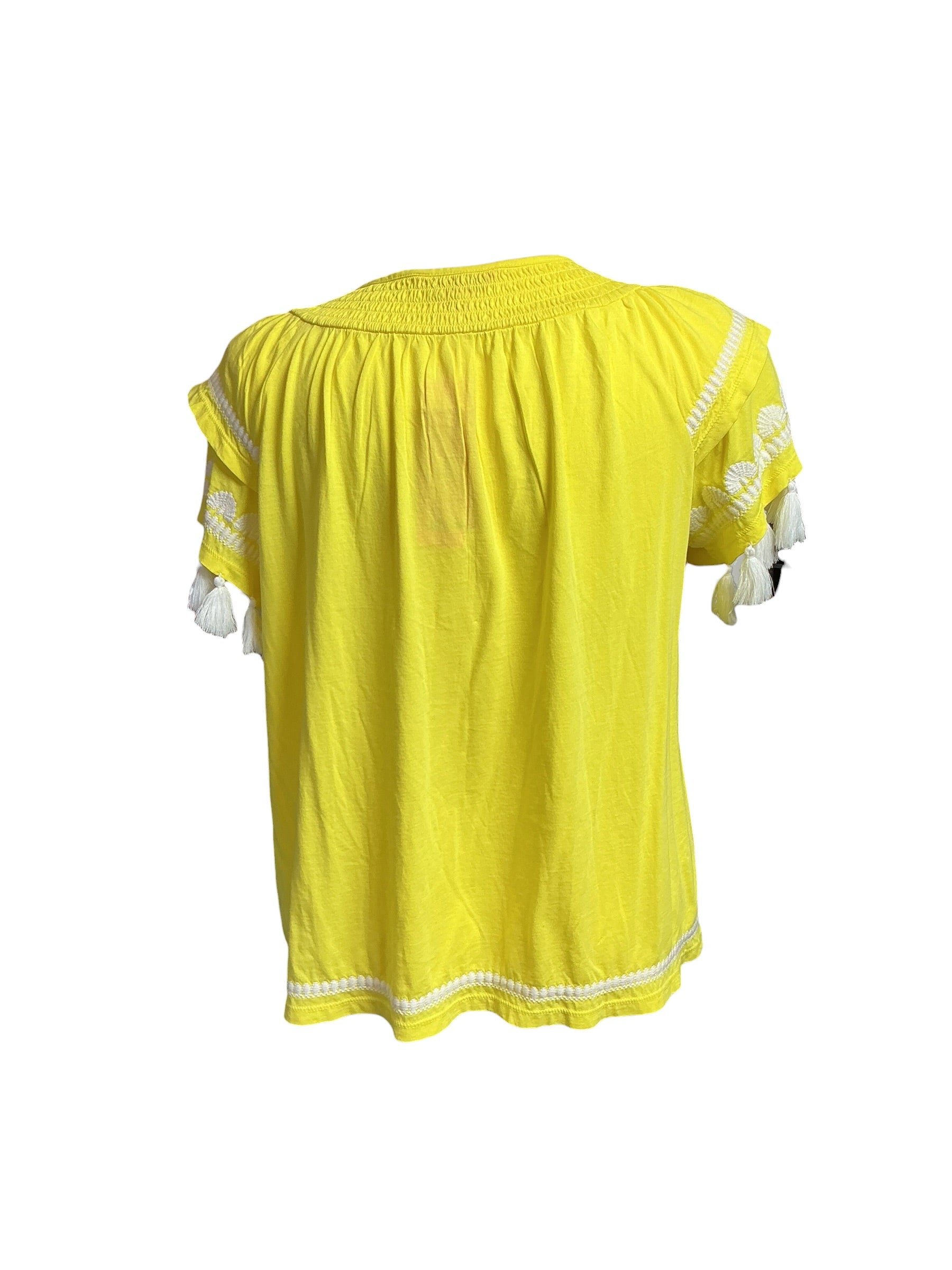 Lilly Pulitzer NWT Nailah Top - Lilly’s Lemon - Size XL