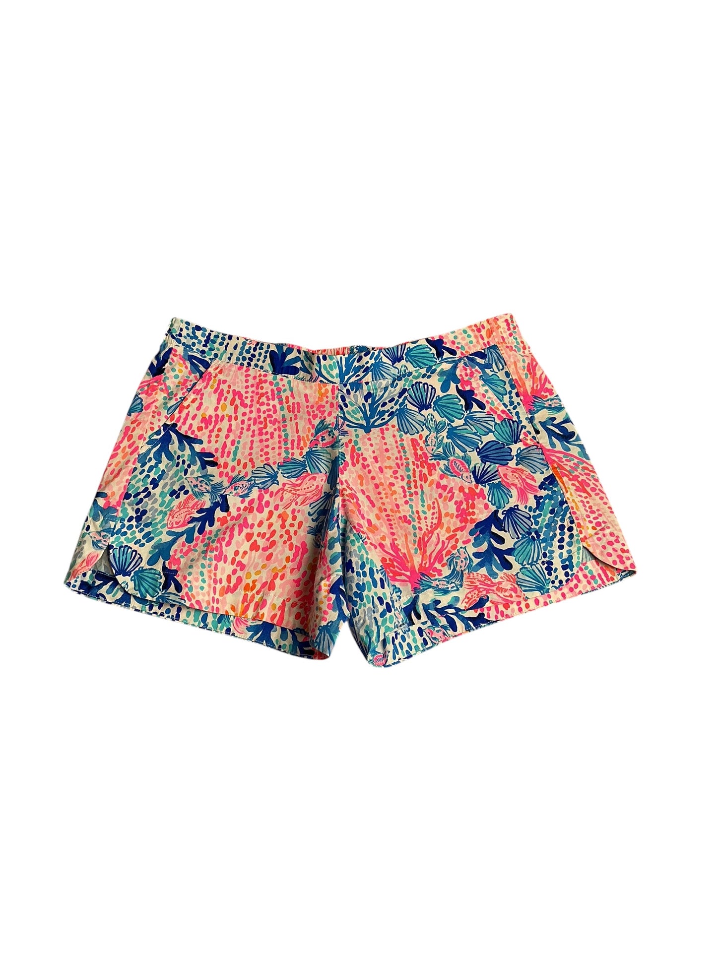 Lilly Pulitzer- Ocean View Short Resort White Sway With Me Size XS