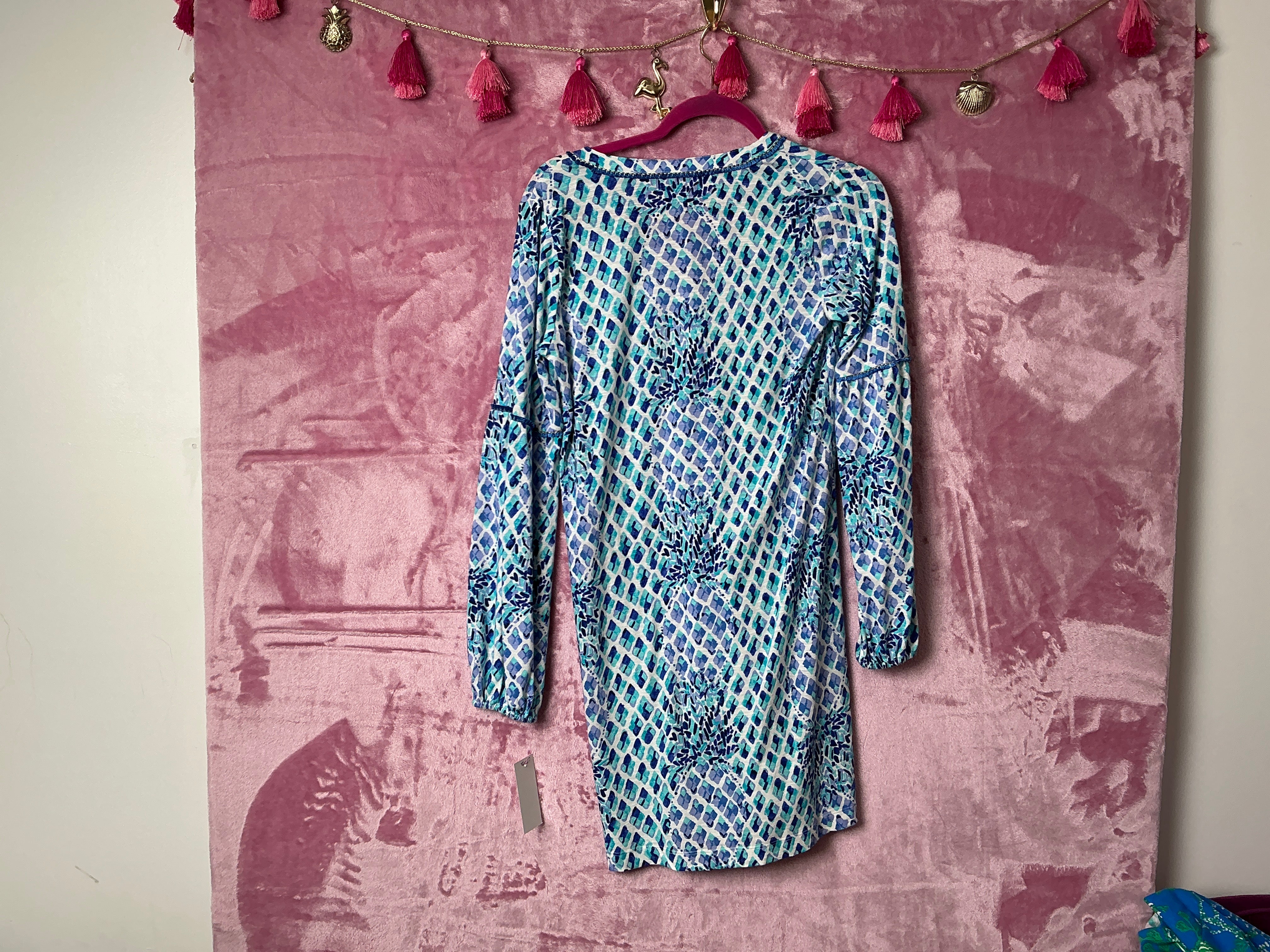 Lilly Pulitzer Joy Dress - Pineapple Mosaic print - Size XS