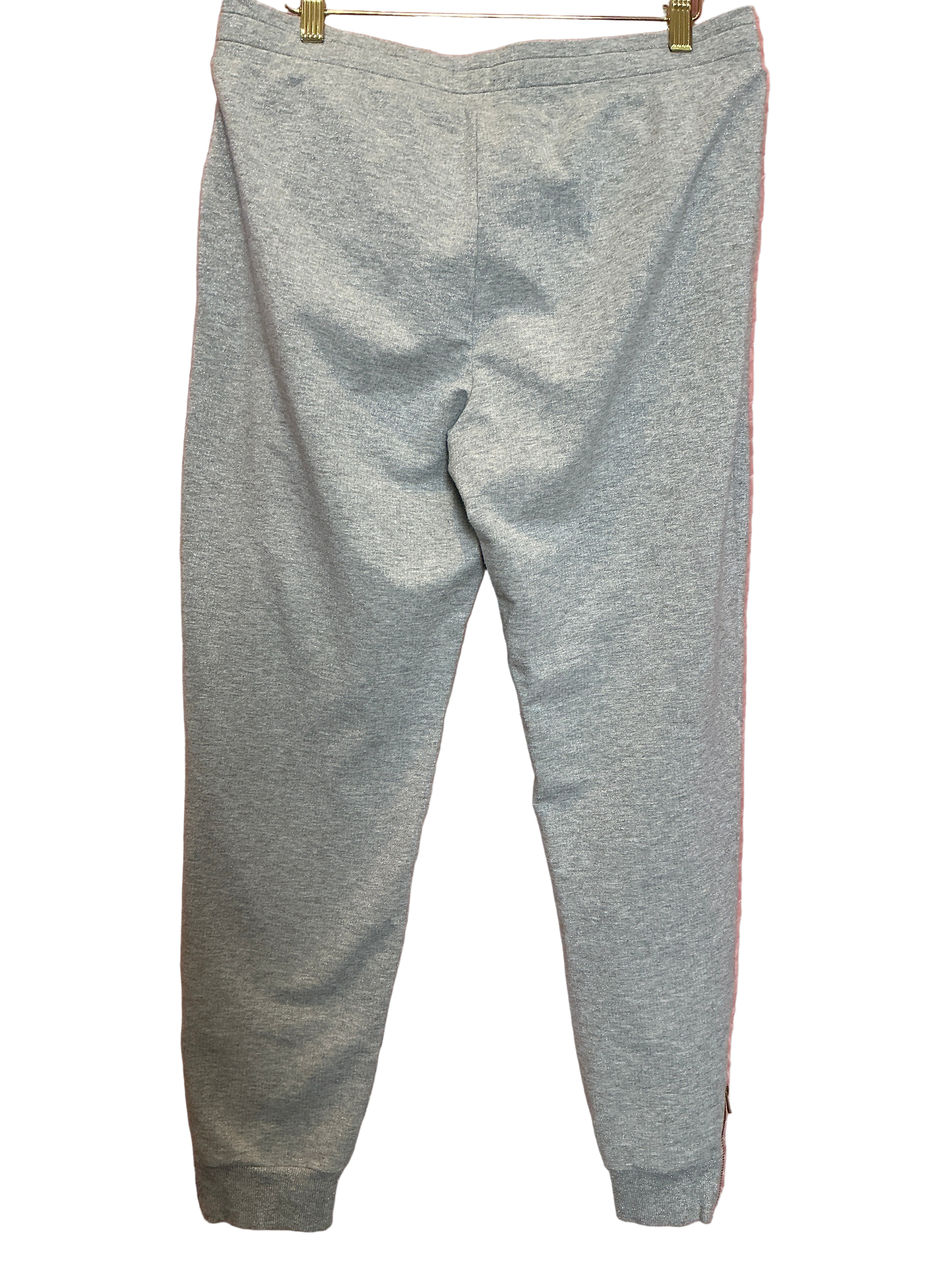 Lilly Pulitzer Evia Shimmer Terry Seaide Gray jogger - Size M