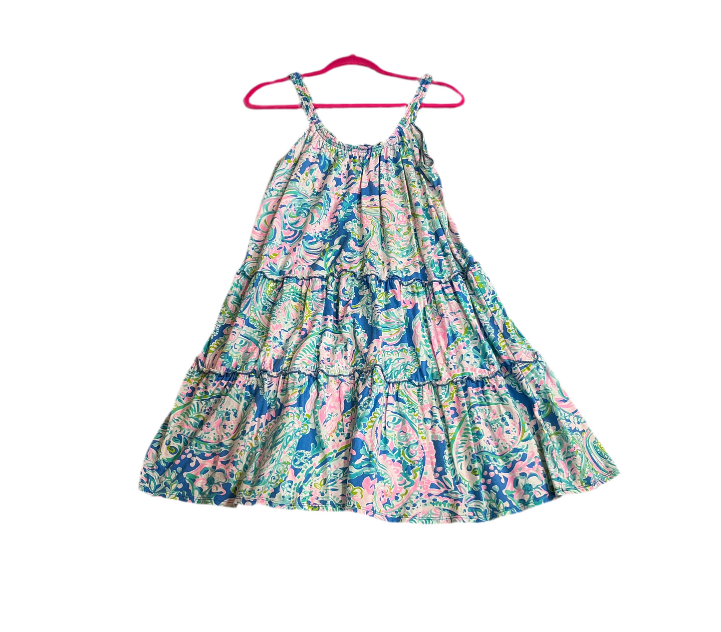Lilly Pulitzer Loro Swing Dress Multi Dream Team - Size S