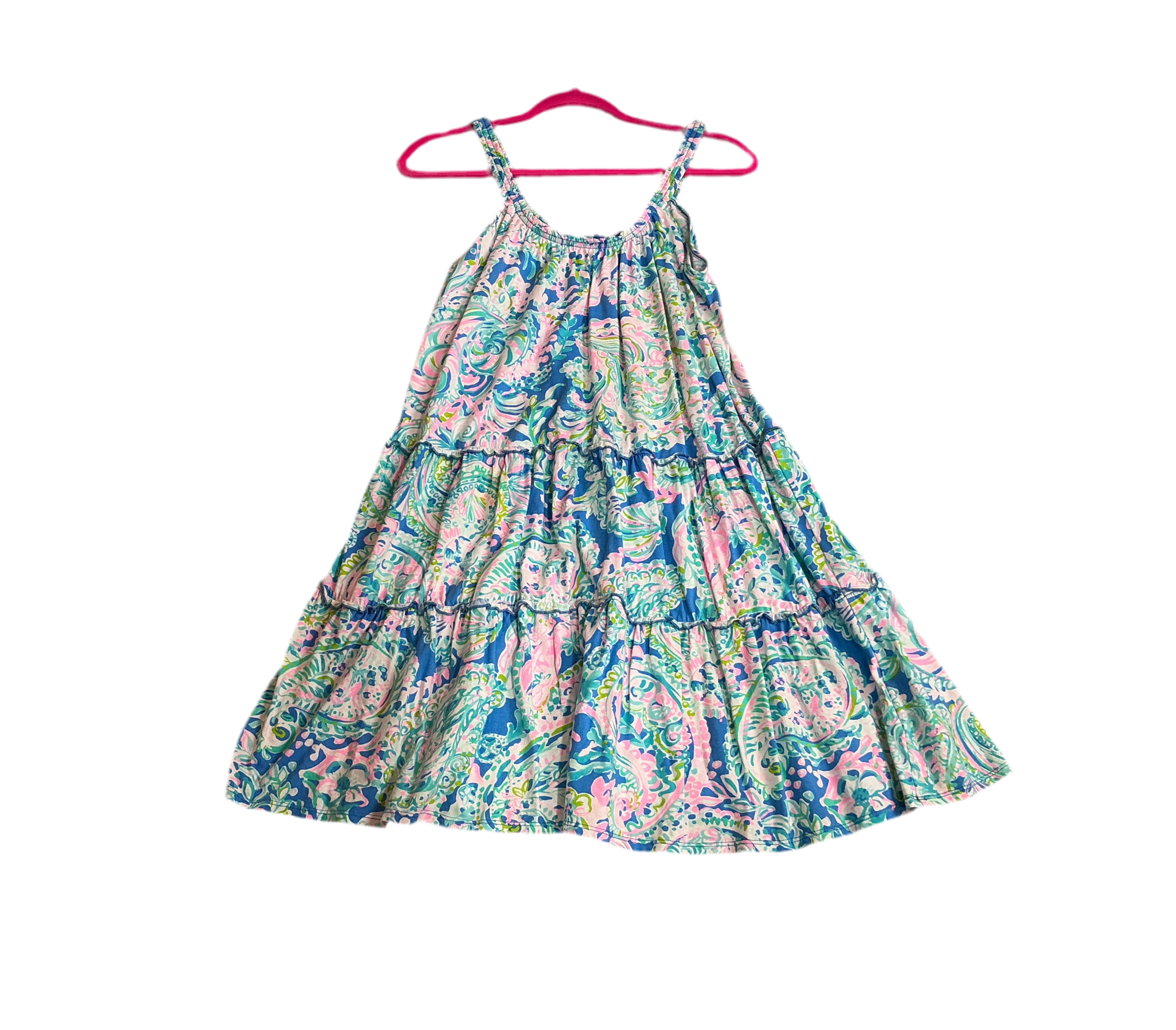 Lilly Pulitzer Loro Swing Dress Multi Dream Team - Size S