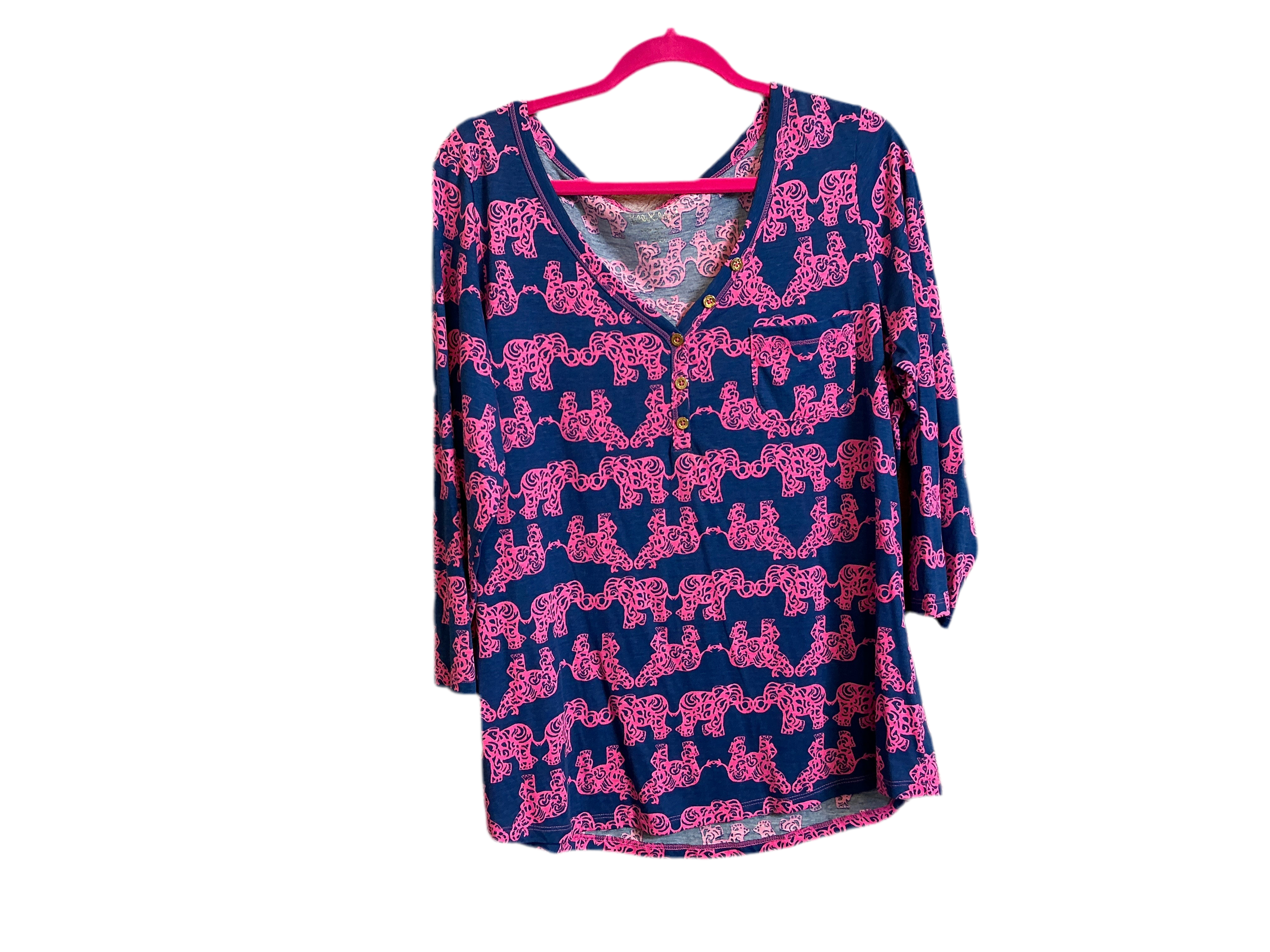 Lilly Pulitzer Long Sleeve Top - Size XL