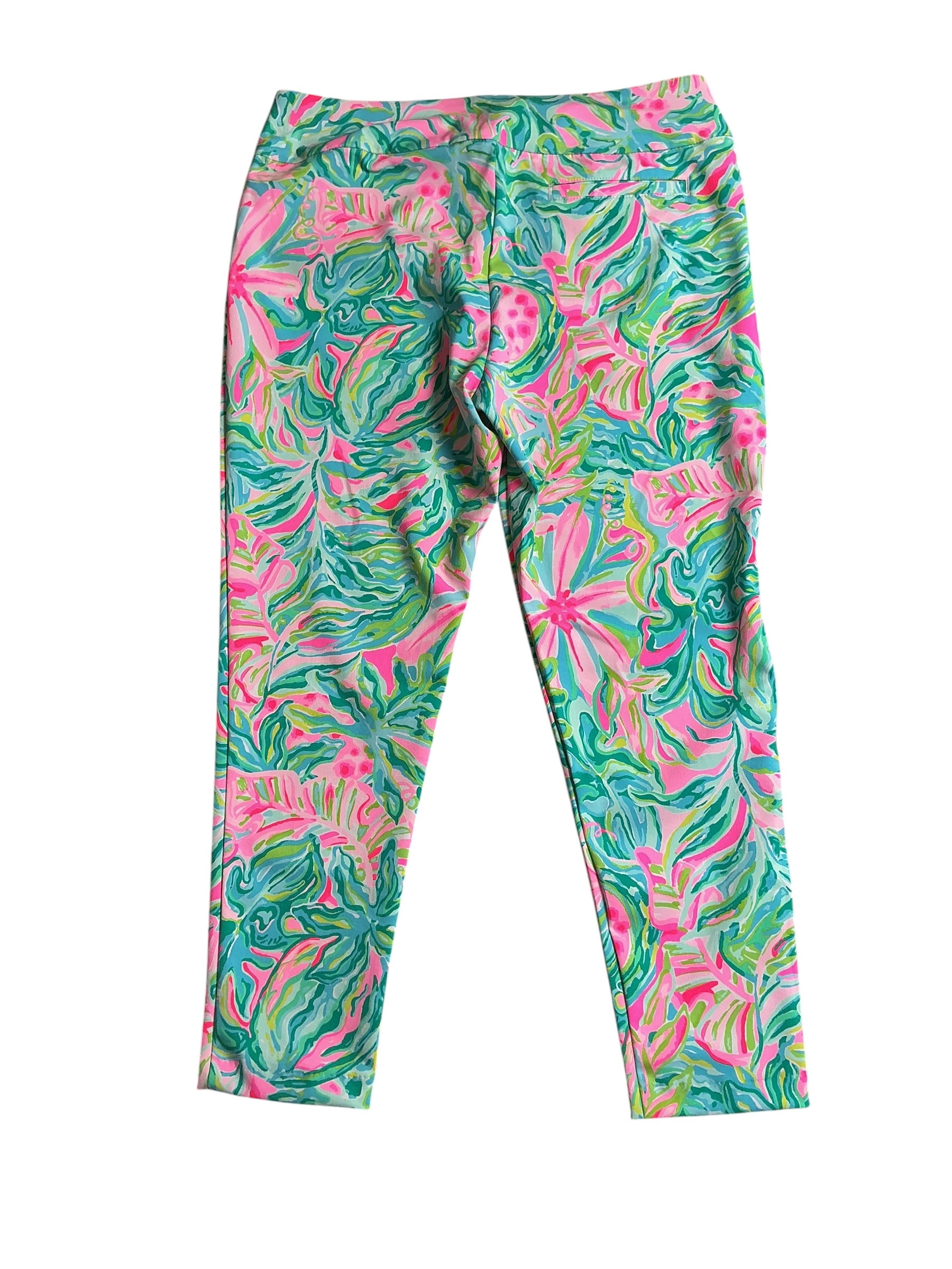 Lilly Pulitzer NWT Corso Pant UPF 50+ - Multi One In A Melon Golf - Size 16
