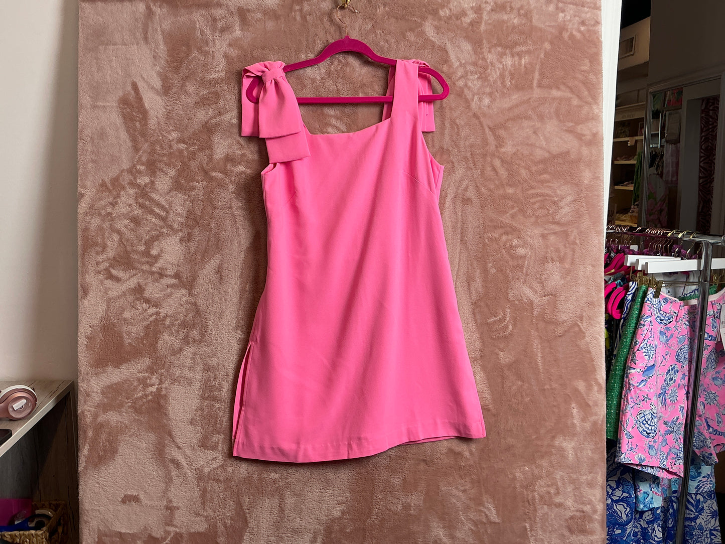 Lilly Pulitzer - NWT Anders skirted Romper Rousseau Pink - Size 8