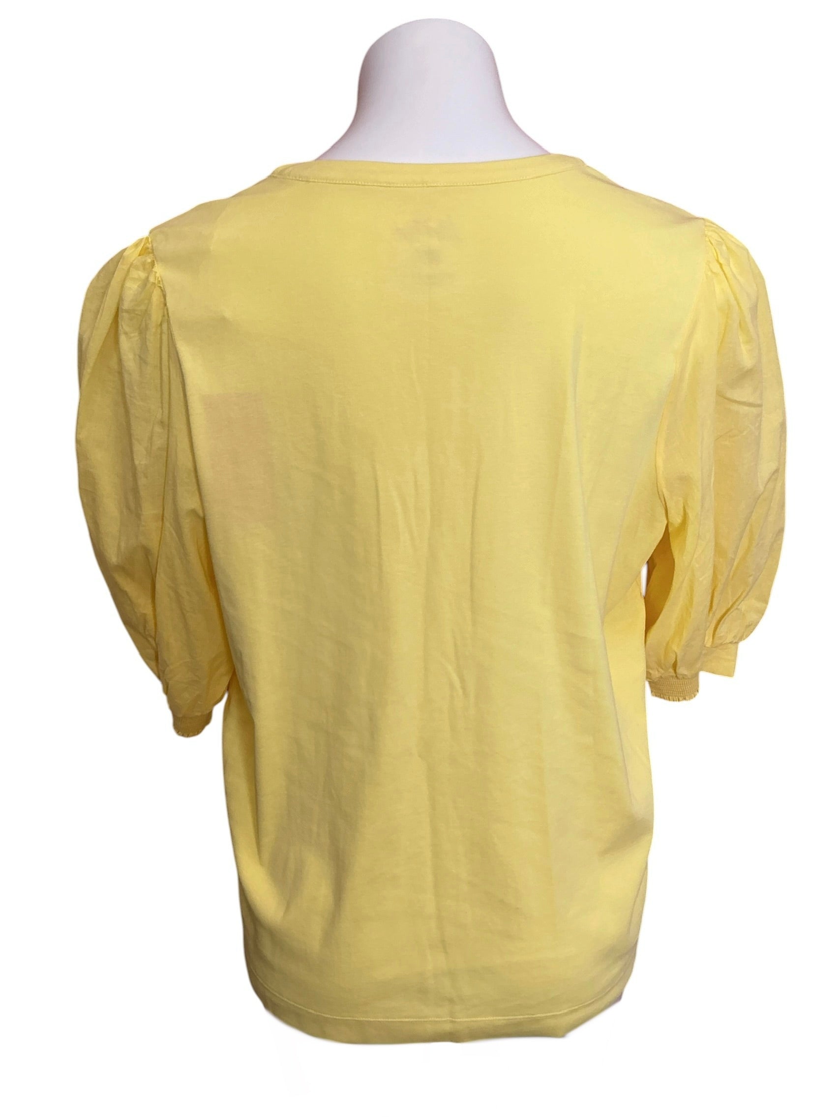 Lilly Pulitzer NWT Ronson Knit Top Finch Yellow - Size XXL