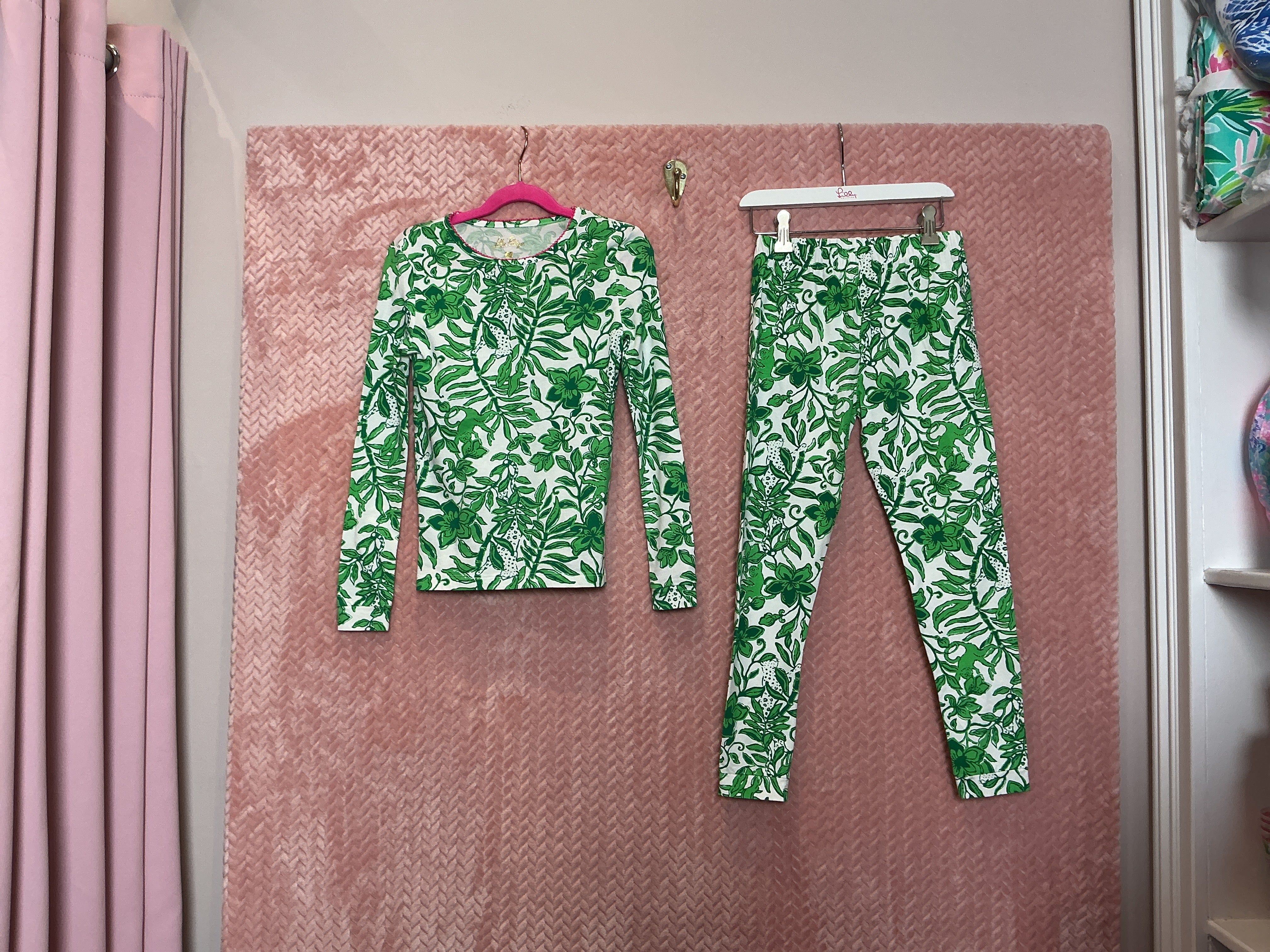 Lilly Pulitzer Kids PJ 2 PC Set - Size 10