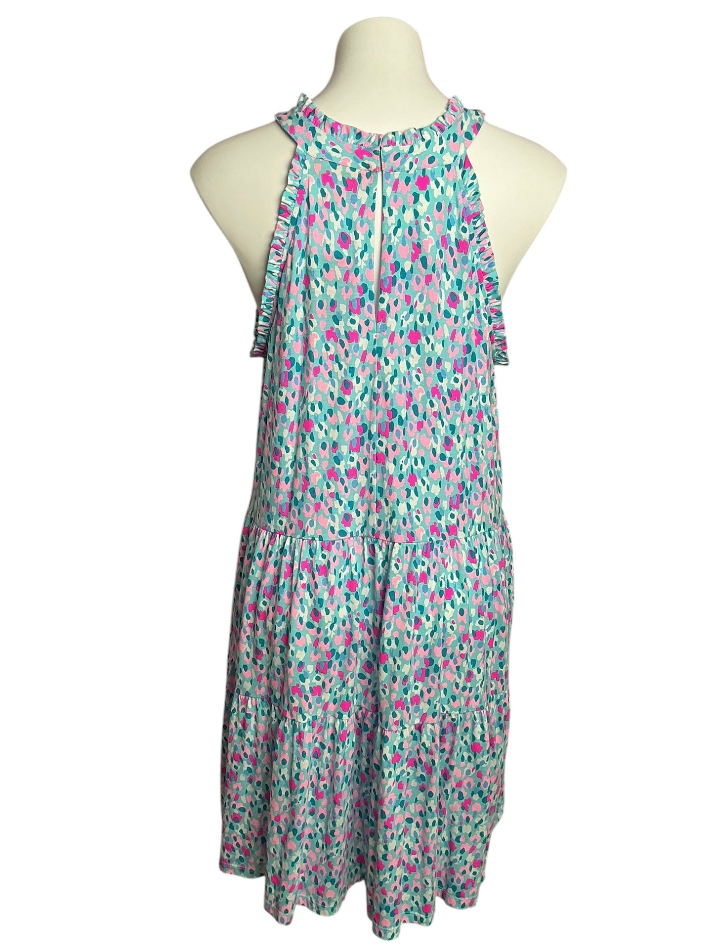 Lilly Pulitzer Jerrica Swing Dress Multi Hottie Dottie - Size L