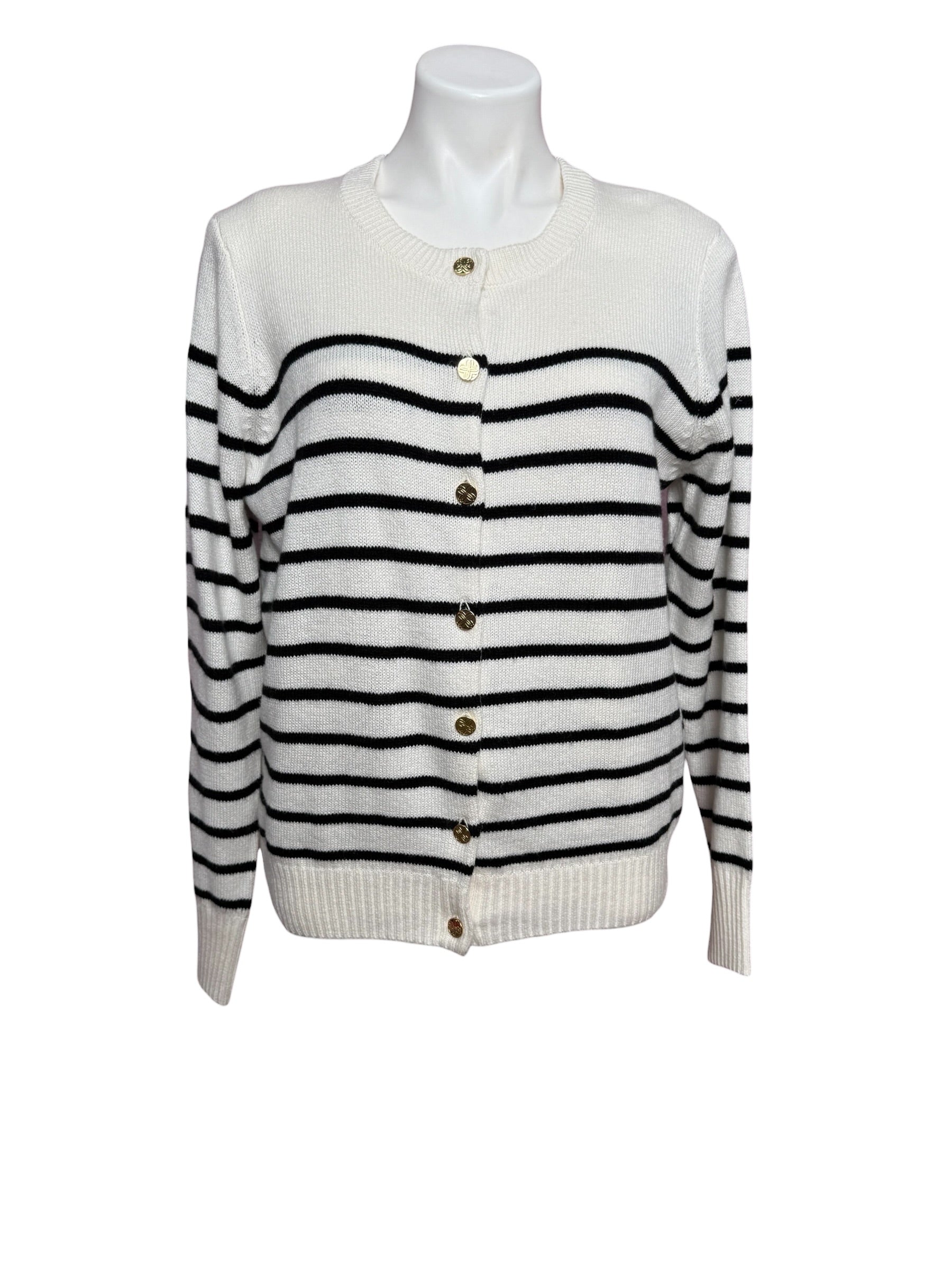 Lilly Pulitzer NWT Fairly Stripe Sweater Set, Coconut, Irisistable Stripe Size XL