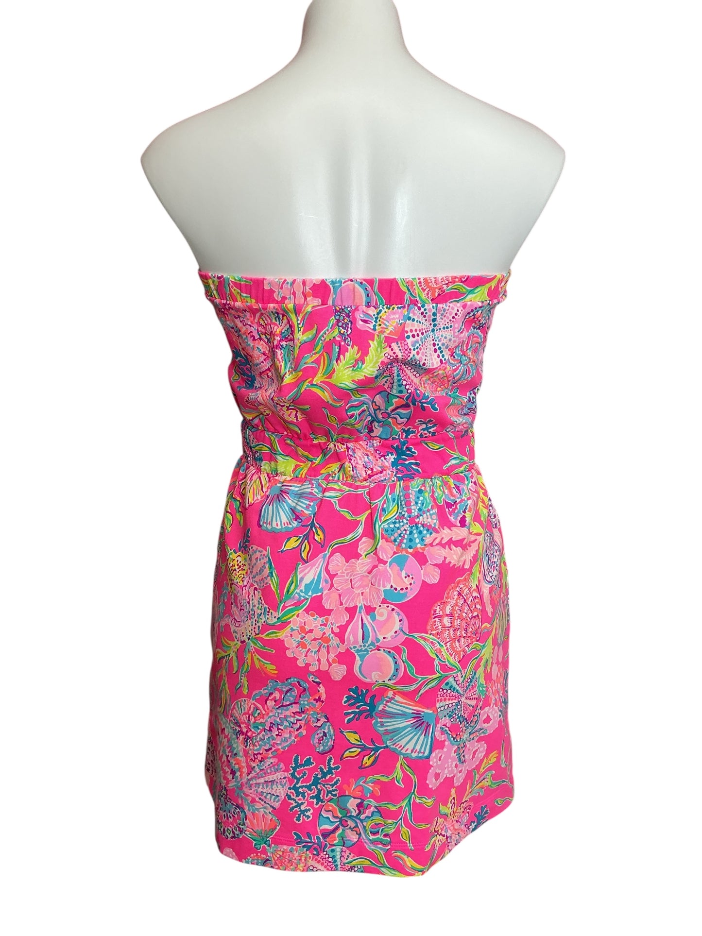 Lilly Pulitzer Larch Coverup Pink Isle Shell Me Something Good - Size XS