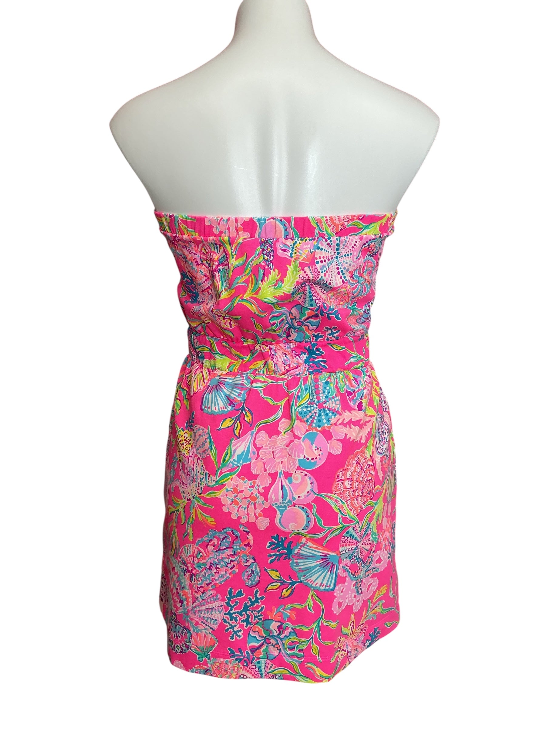 Lilly Pulitzer Larch Coverup Pink Isle Shell Me Something Good - Size XS