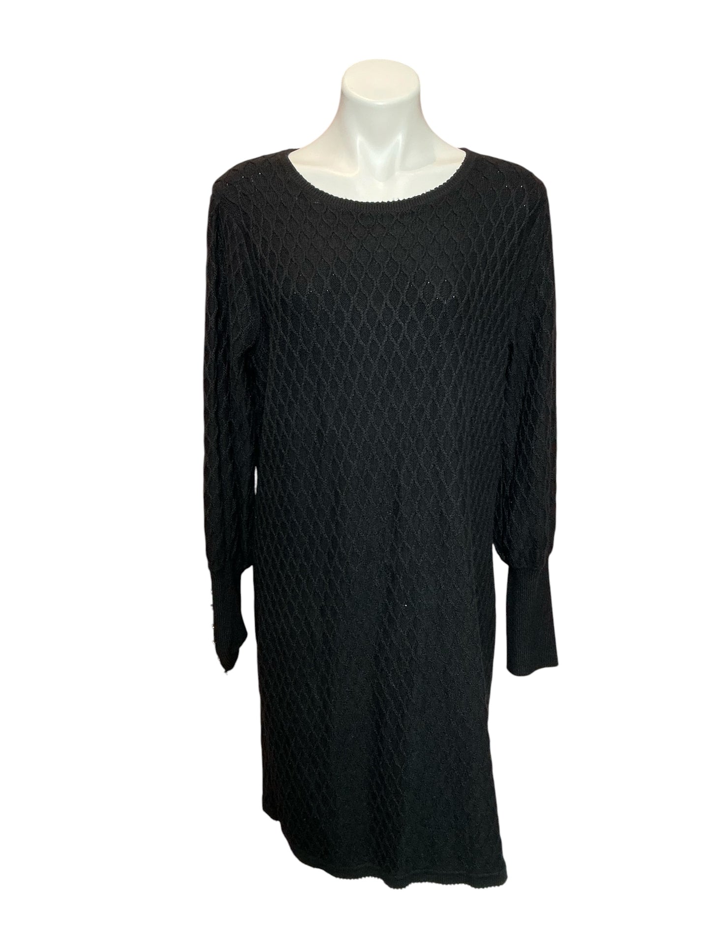Lilly Pulitzer Jacquetta Sweater Dress Onyx - Size XL