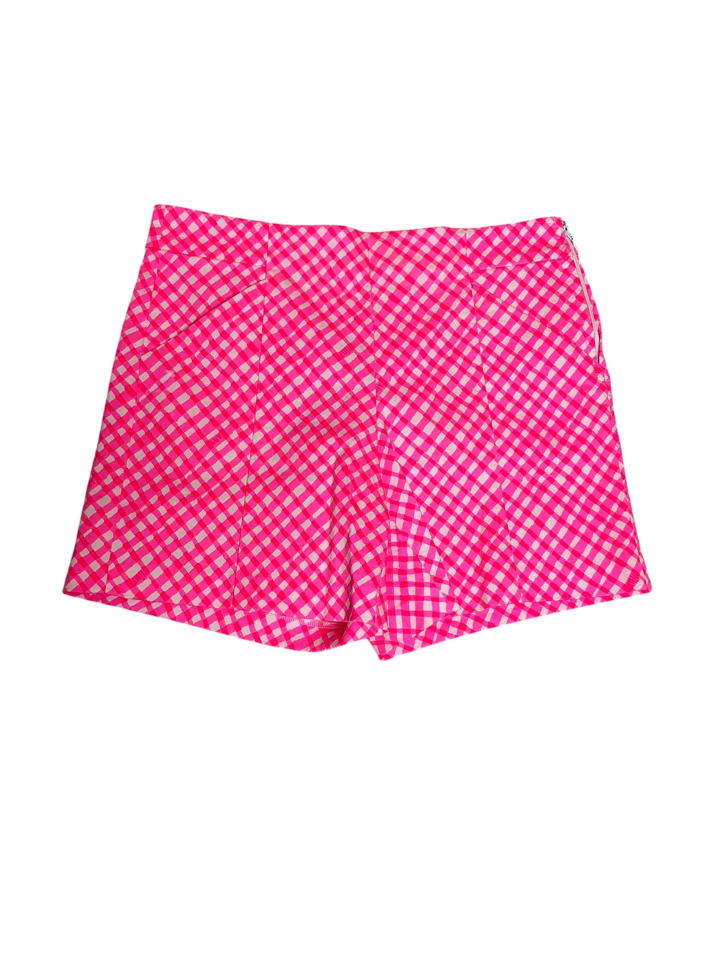 Lilly Pulitzer Arabeth Stretch Short Love Potion Pink Check Me Out - Size 00