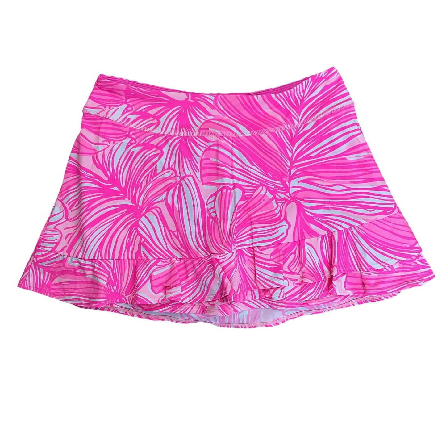 Lilly Pulitzer NWT Roslyn Skort UPF 50+ Prosecco Pink Fronds Place - Size S