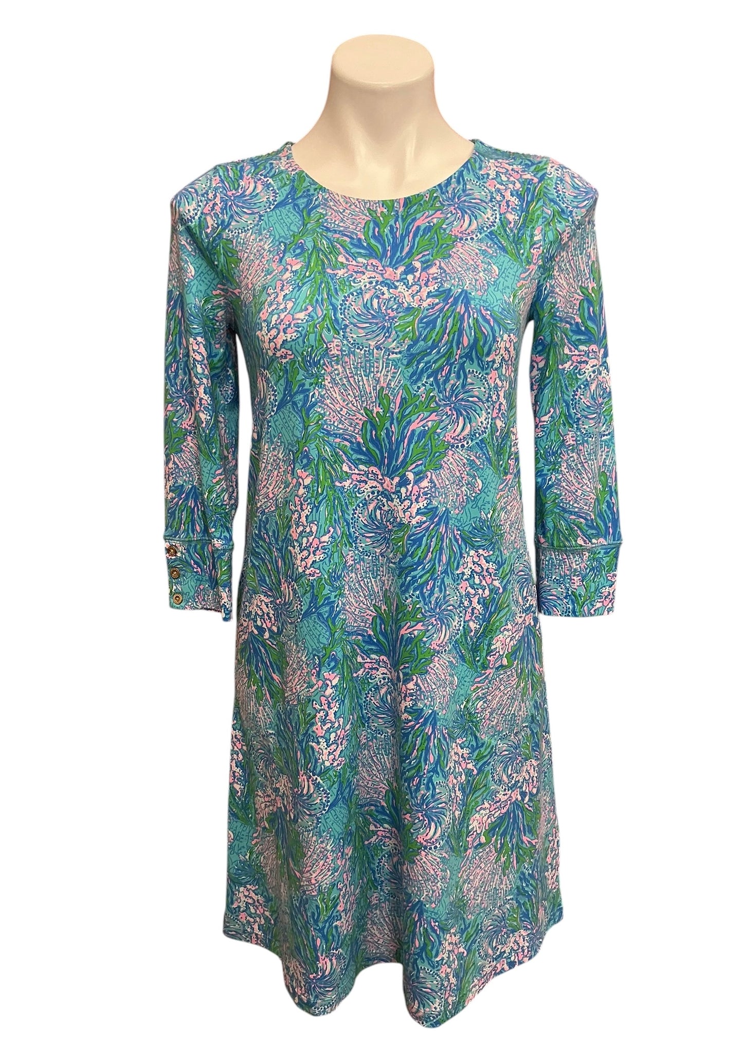 Lilly Pulitzer UPF 50+ Solia ChillyLilly Dress Safari Sanctuary - Size XS
