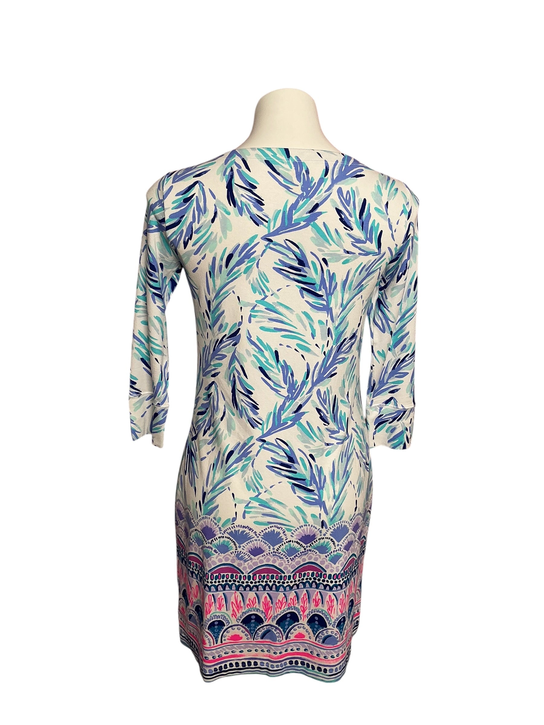 Lilly Pulitzer NWT UPF 50+ Sophie Dress Resort White Flock Together Engineered Sophie - Size S