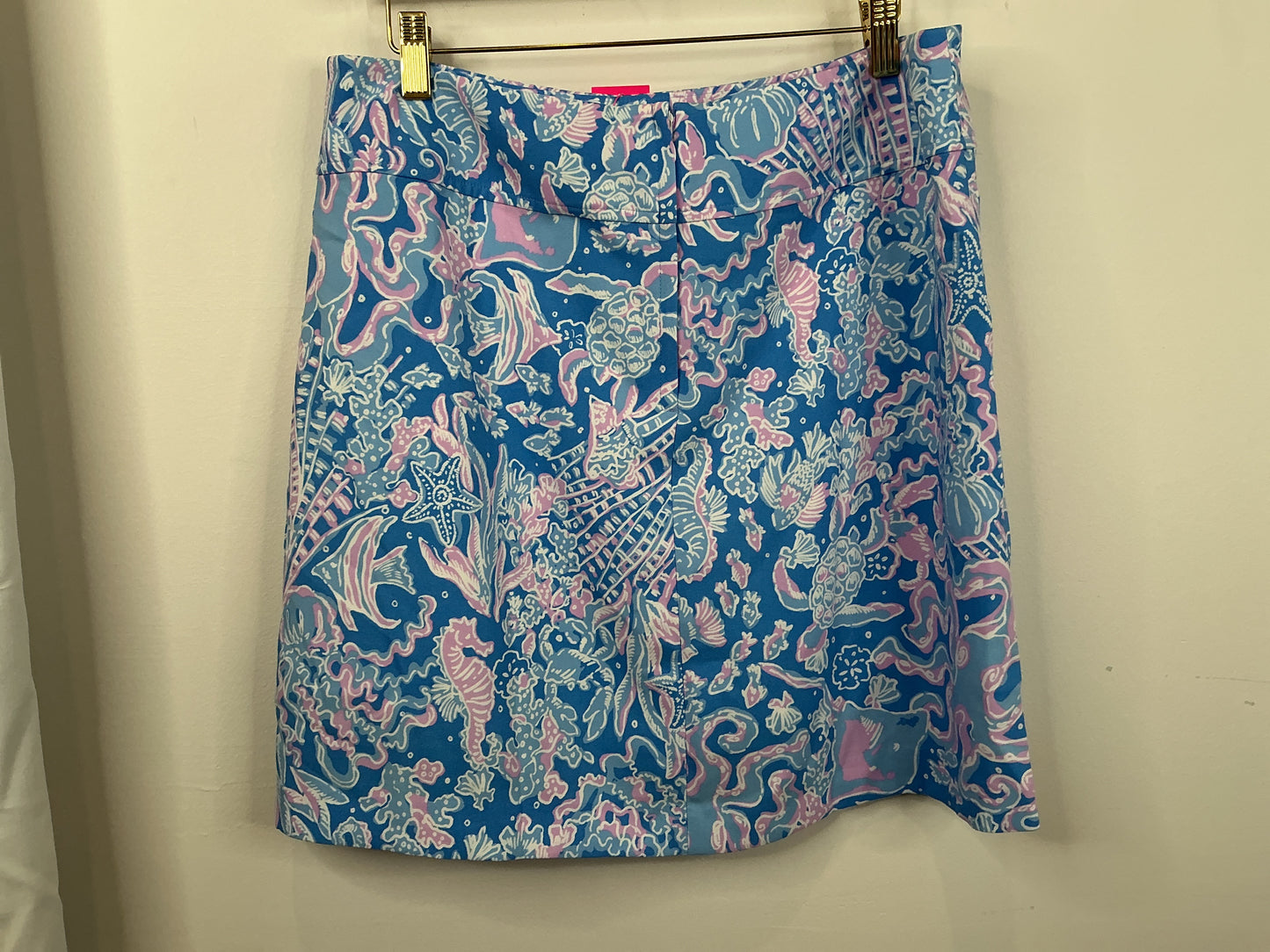Lilly Pulitzer NWT Jonas Skort Boca Blue Sea What I Sea - Size 12