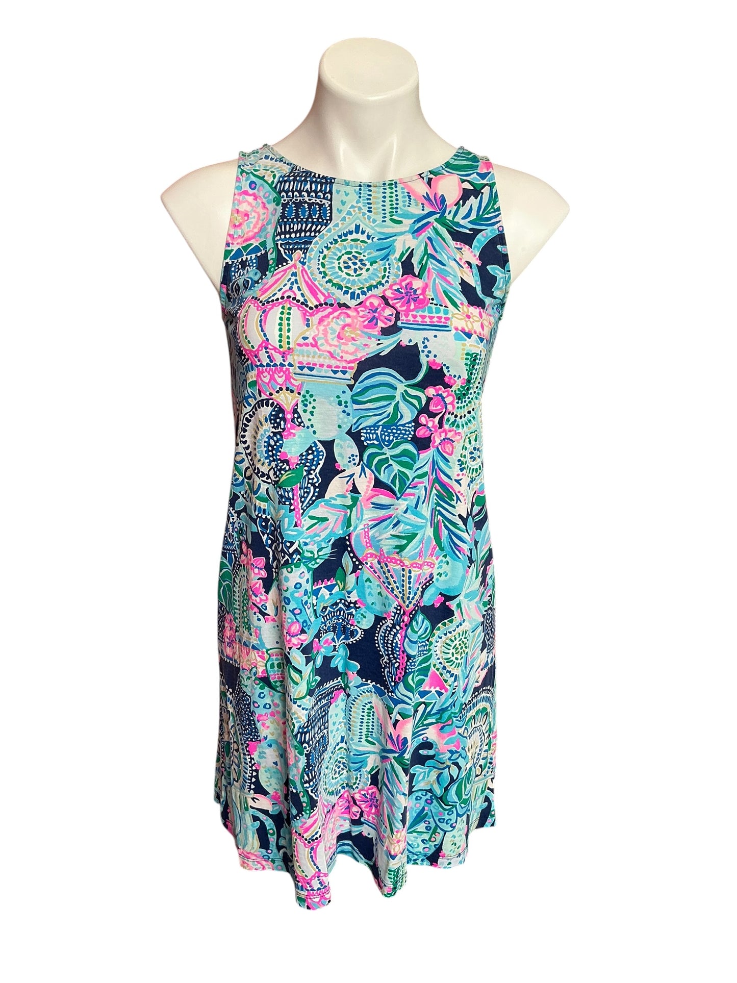 Lilly Pulitzer Kristen Swing Dress Lookin' Sharp - Size XS