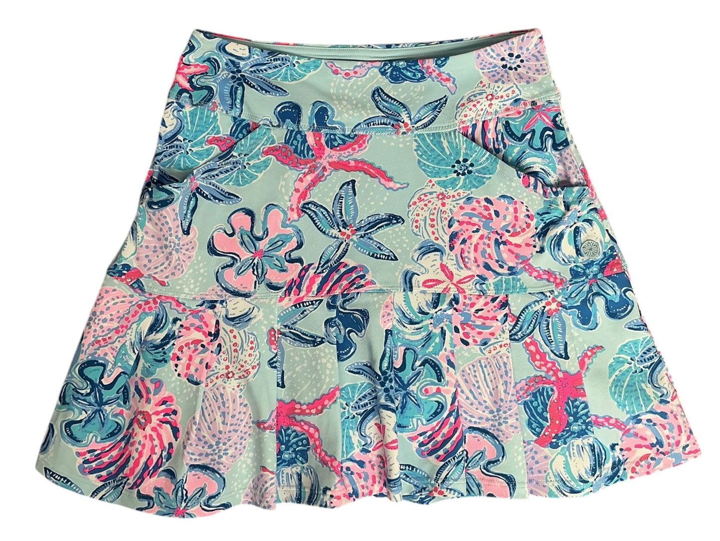 Lilly Pulitzer NWT Bessie Skort UPF 50+ Multi Bahamas Beachcomber - Size XS