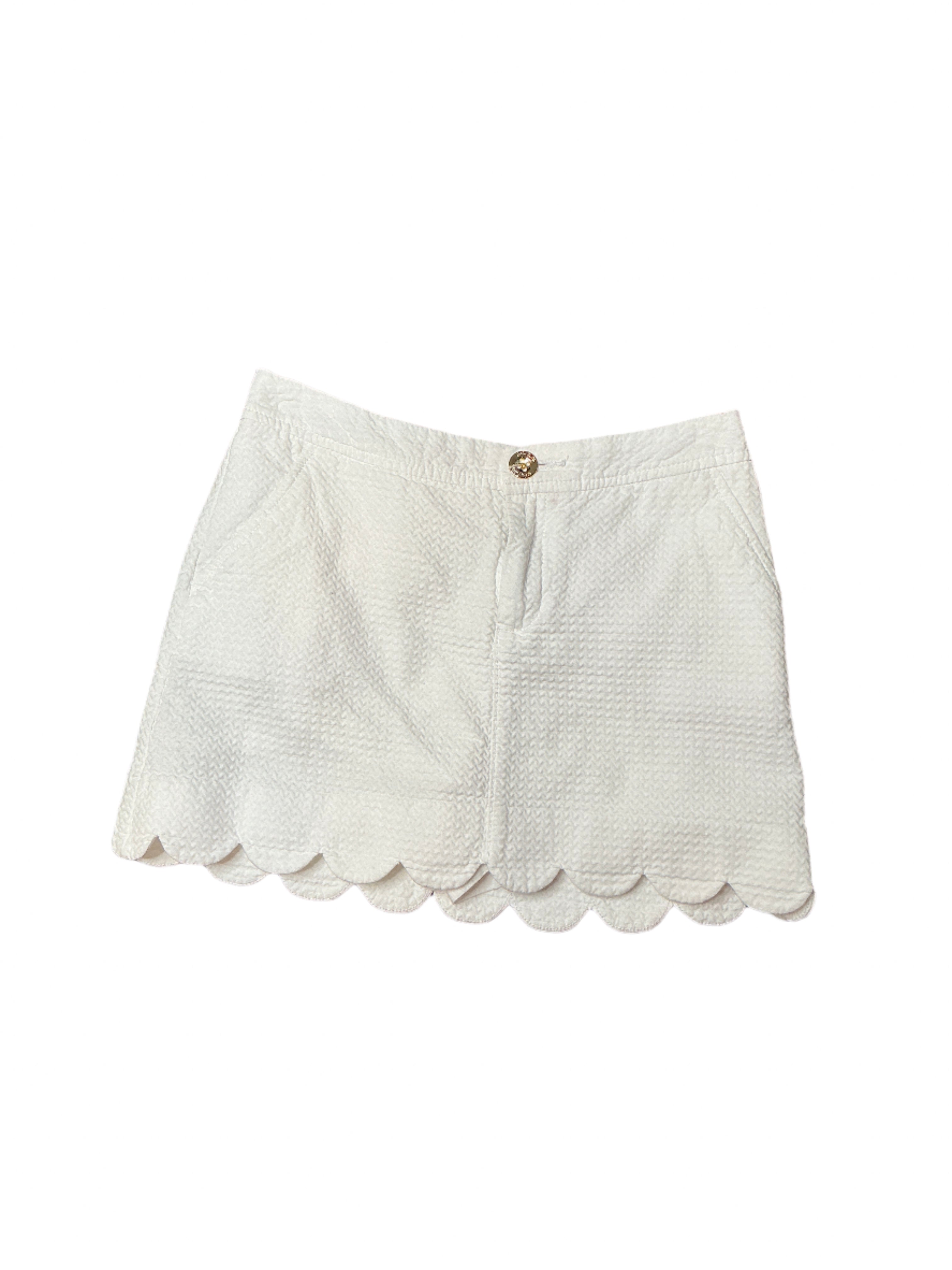 Lilly Pulitzer Colette Scallop Skort- Size 00