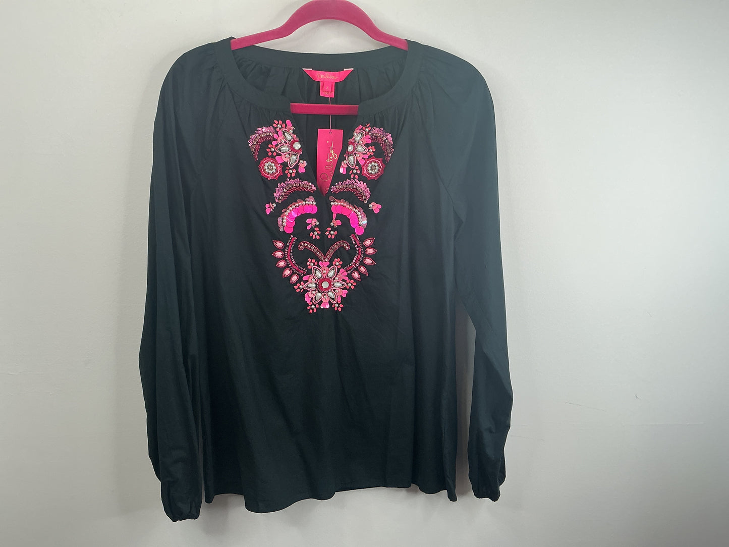 Lilly Pulitzer NWT - Iva Top - Onyx - Size S