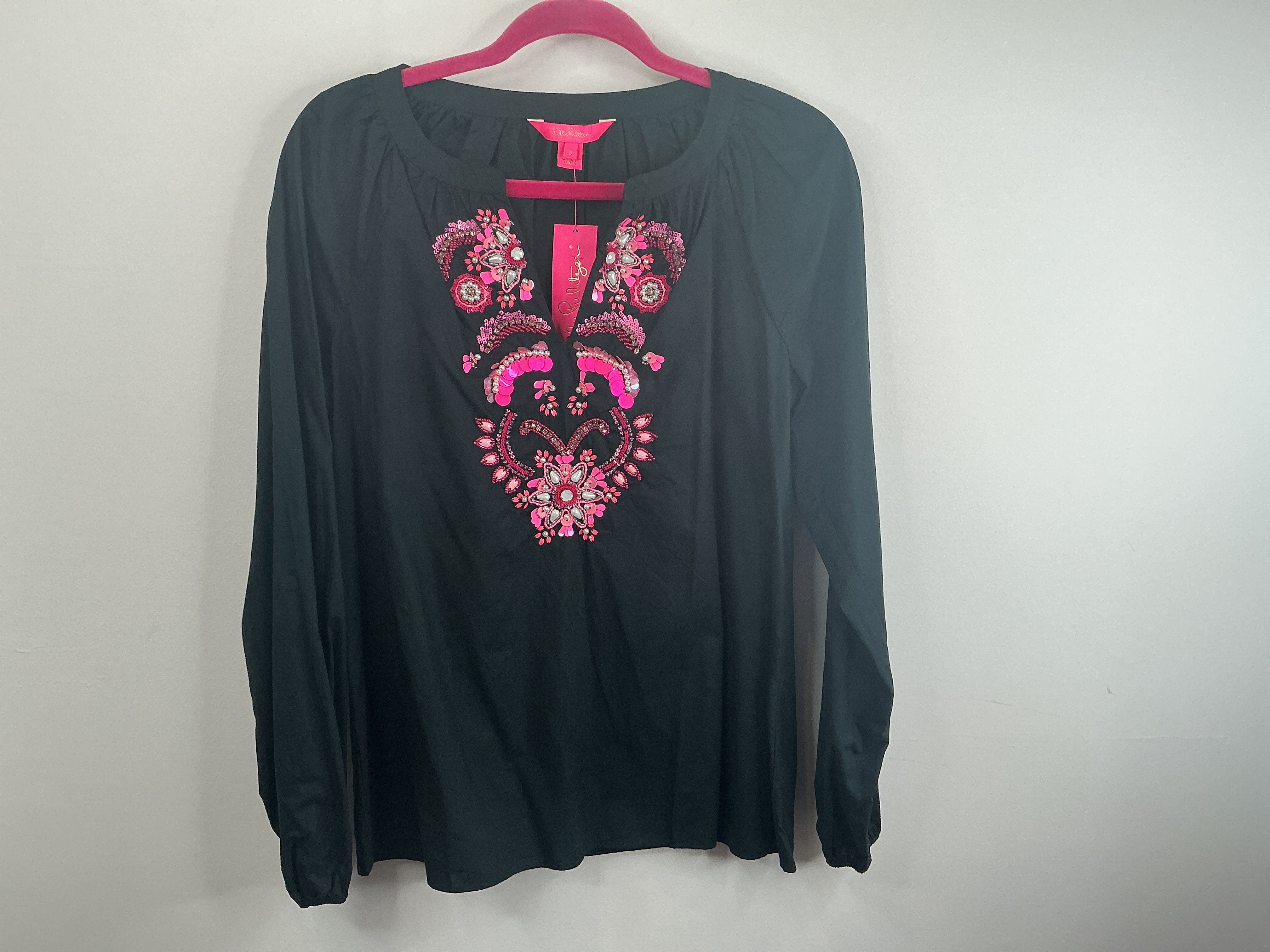 Lilly Pulitzer NWT - Iva Top - Onyx - Size S