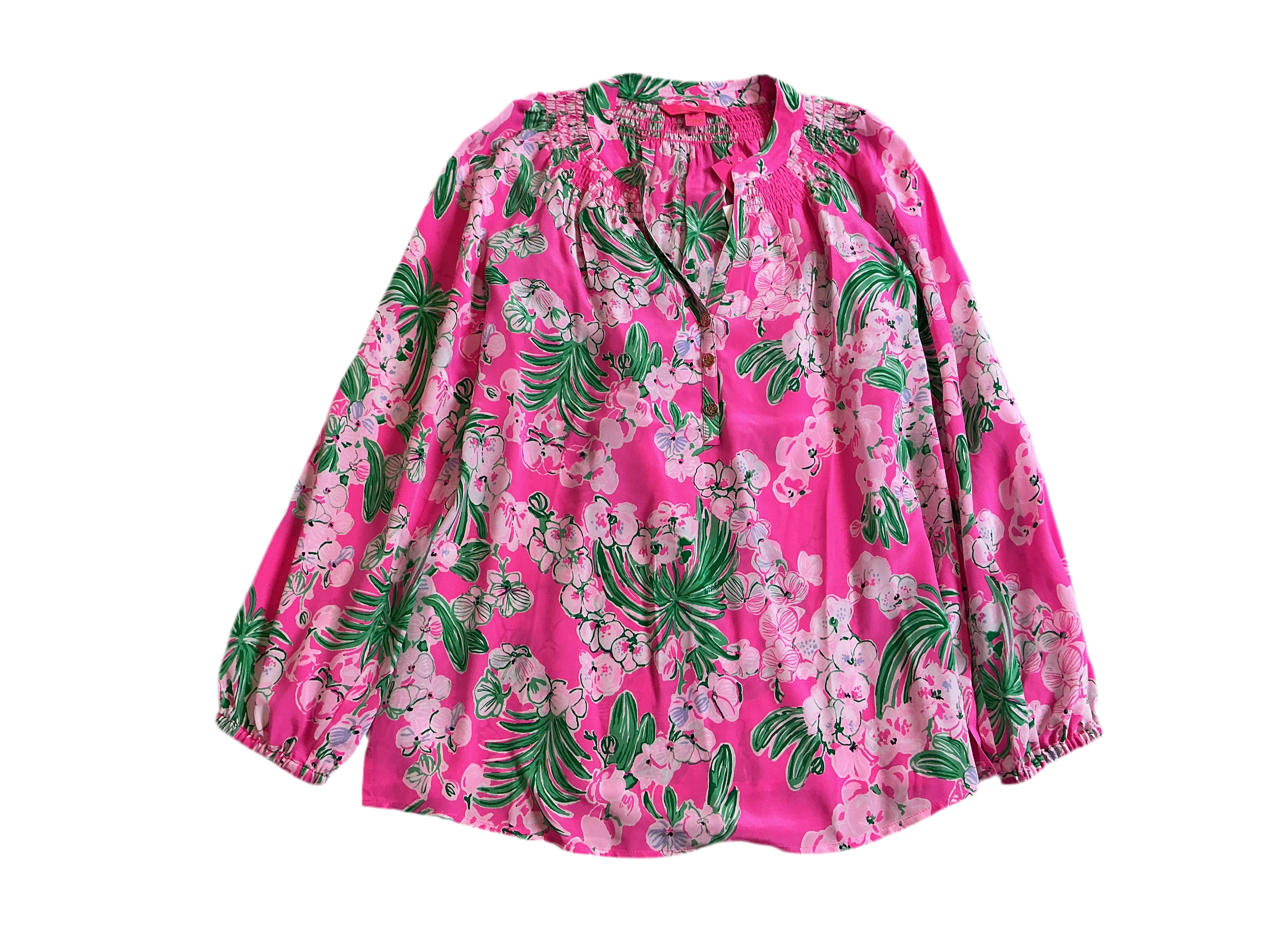 Lilly Pulitzer NWT - Elsa Top - Roxie Pink Worth A Look - Size S