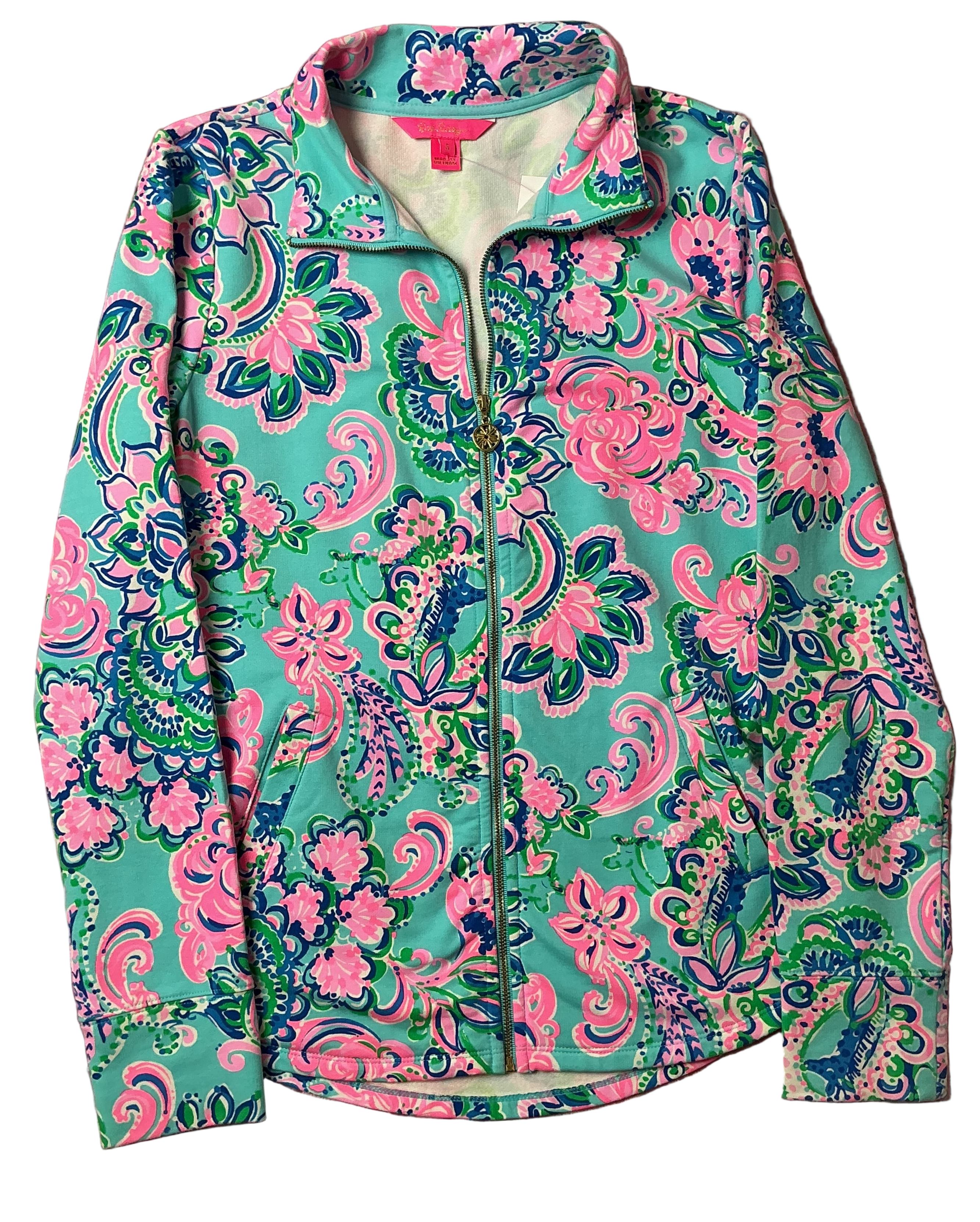 Lilly Pulitzer Zip Up Jacket - Size S