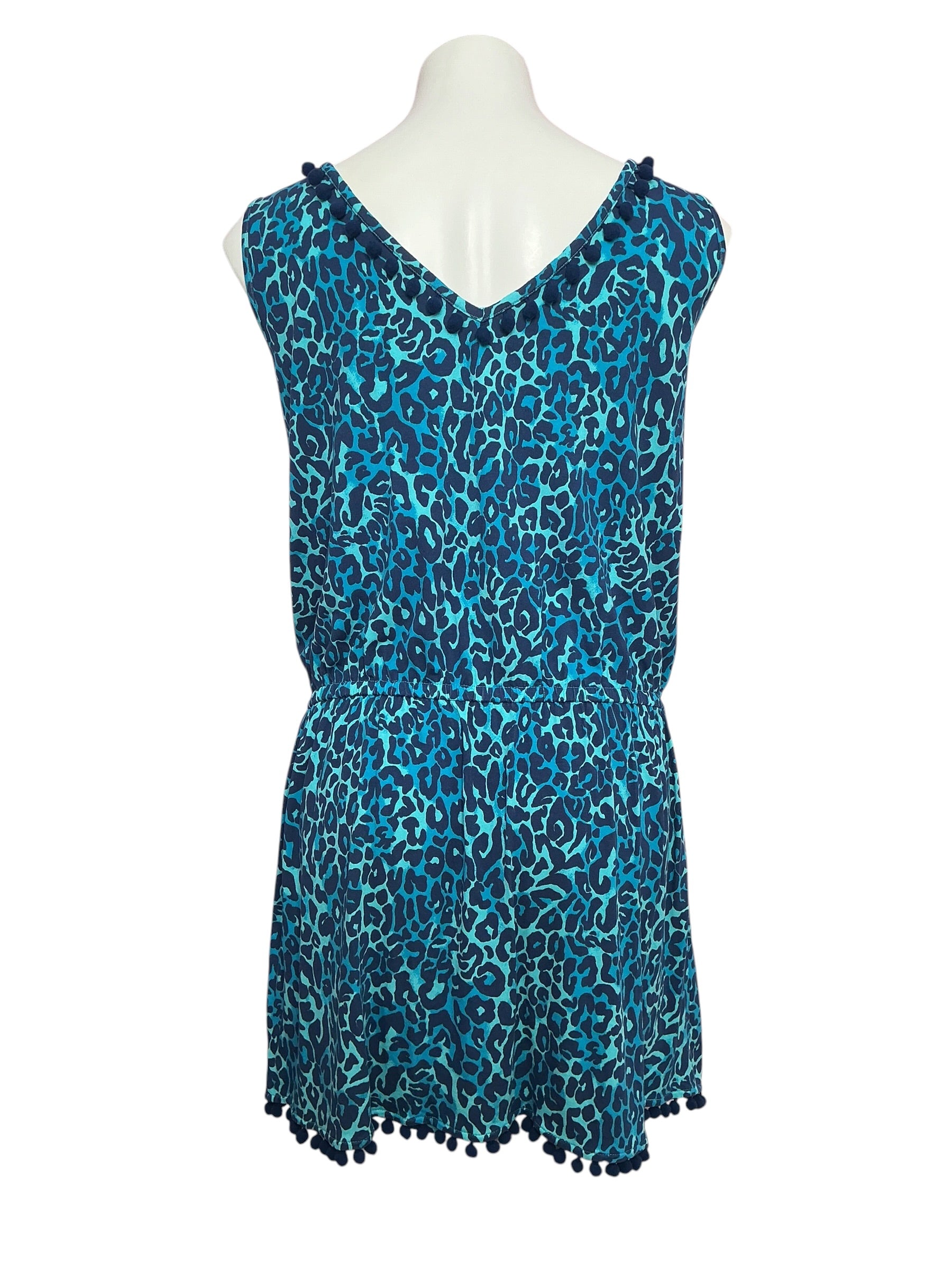 Lilly Pulitzer NWT Women’s Gigi Romper Oyster Bay Navy My Favorite Spot - Size XL