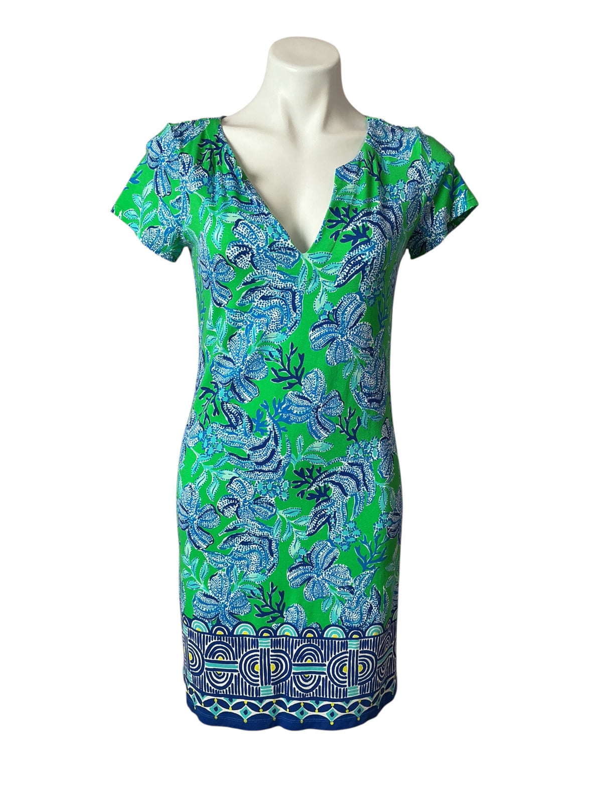 Lilly Pulitzer Sophiletta Dress Keepin It Reel - Size S
