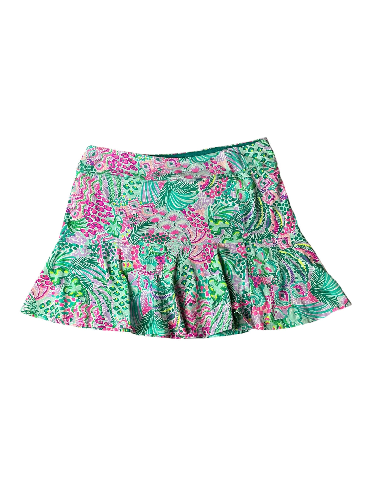 Lilly Pulitzer Luxletic Aila Skort Journey to the Jungle - Size L