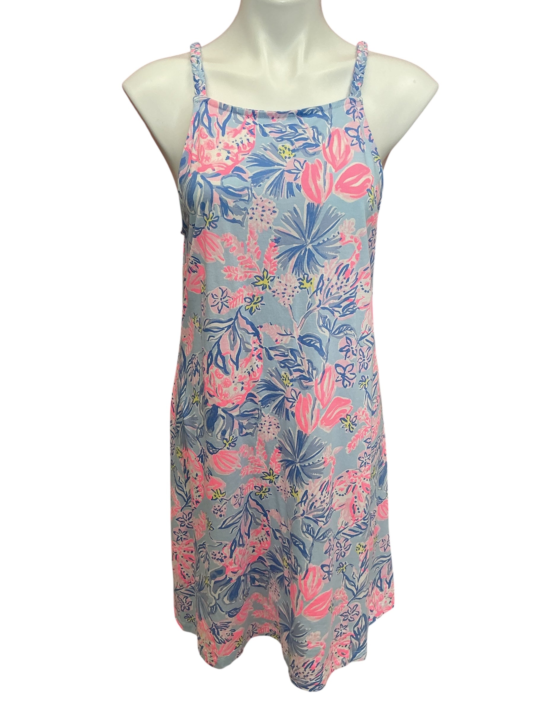 Lilly Pulitzer Kyleigh Dress Multi Elephant Splash - Size M