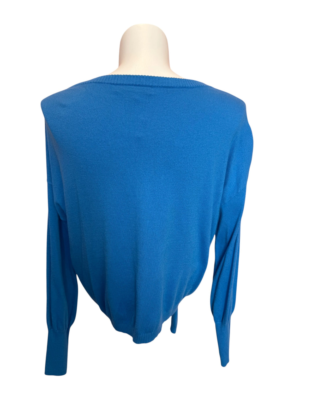 Lilly Pulitzer Nariah Sweater Zanzibar Blue - Size XL
